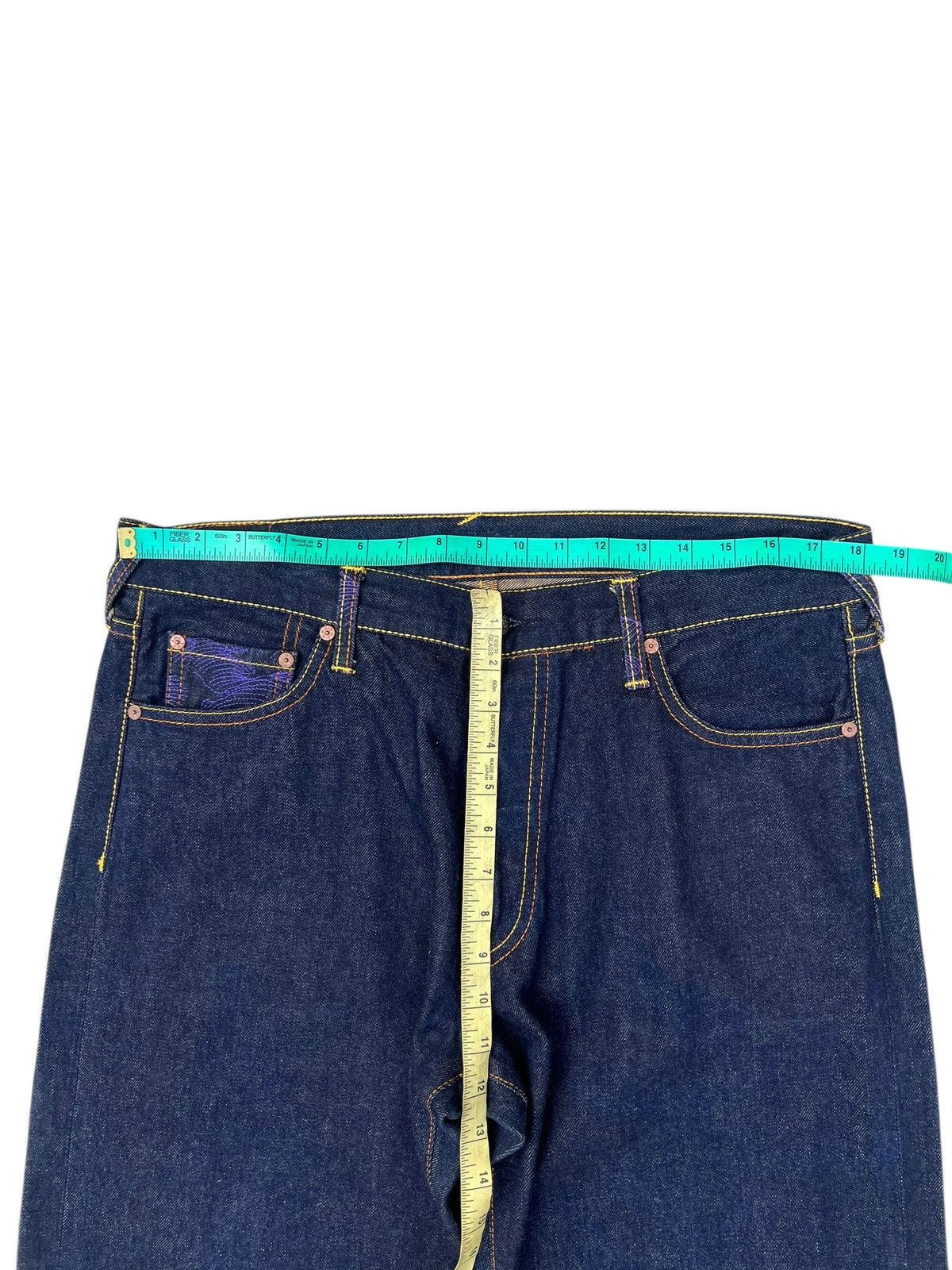 RMC Jeans RMC Martin Ksohoh Blue Denim Selvedge Jeans Loose Size US 36 / EU 52 - 5 Thumbnail