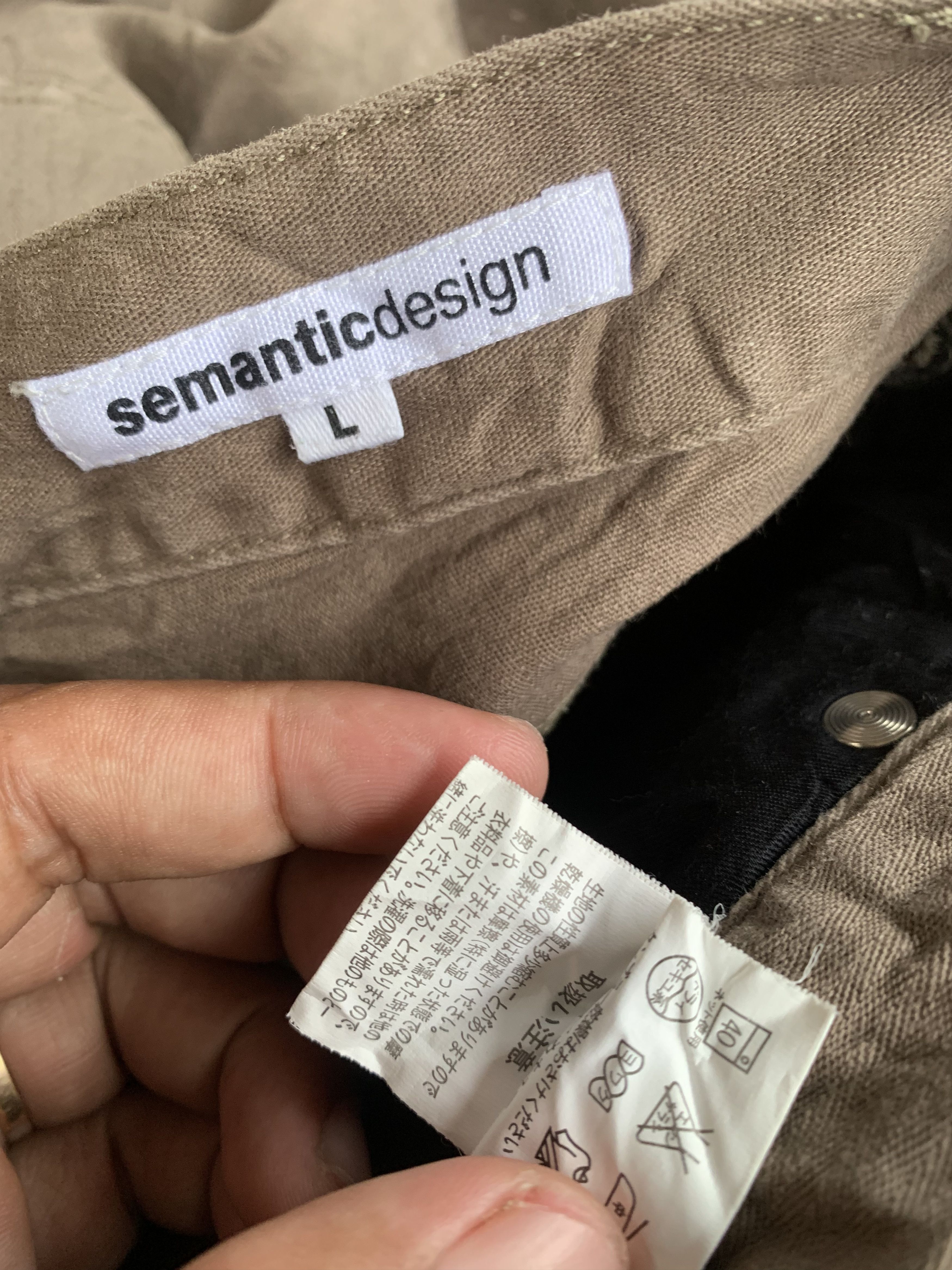 semanticdesign Semantic design doubel waist cropped pants Size US 32 / EU 48 - 8 Thumbnail
