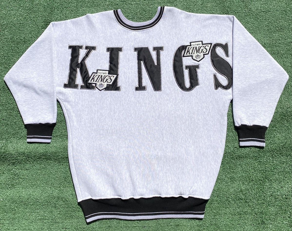 Vintage VTG 90’s NHL Los Angles LA Kings Stitched Sweatshirt Mens XL Size US XL / EU 56 / 4 - 1 Thumbnail
