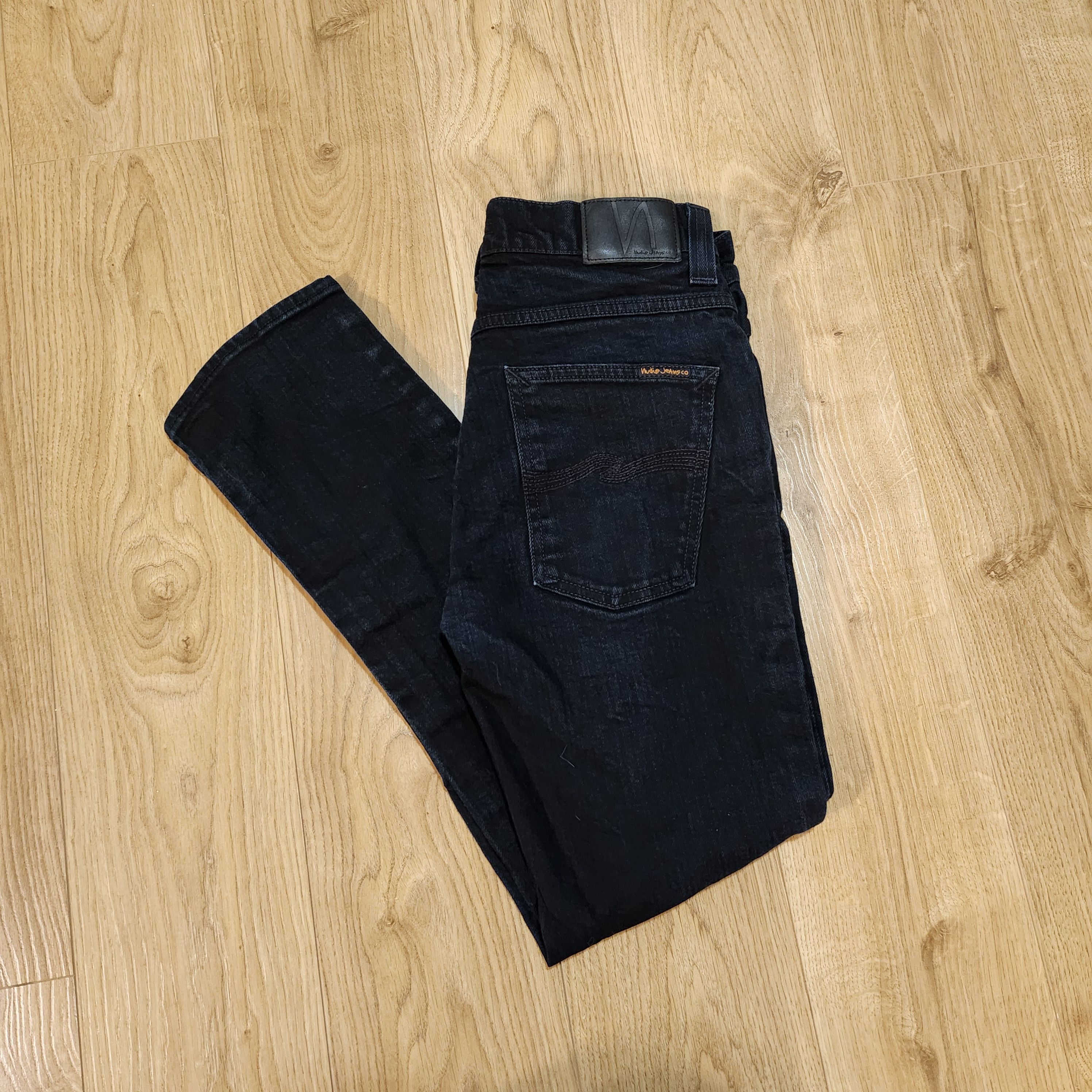 Nudie Jeans 32x32 - Nudie Jeans Black Denim Size US 32 / EU 48 - 3 Thumbnail