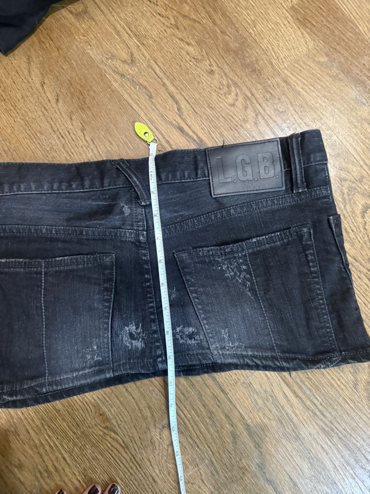Le Grande Bleu (L.G.B.) LGB denim skirt Size 25" / US 0 / IT 36 - 8 Thumbnail