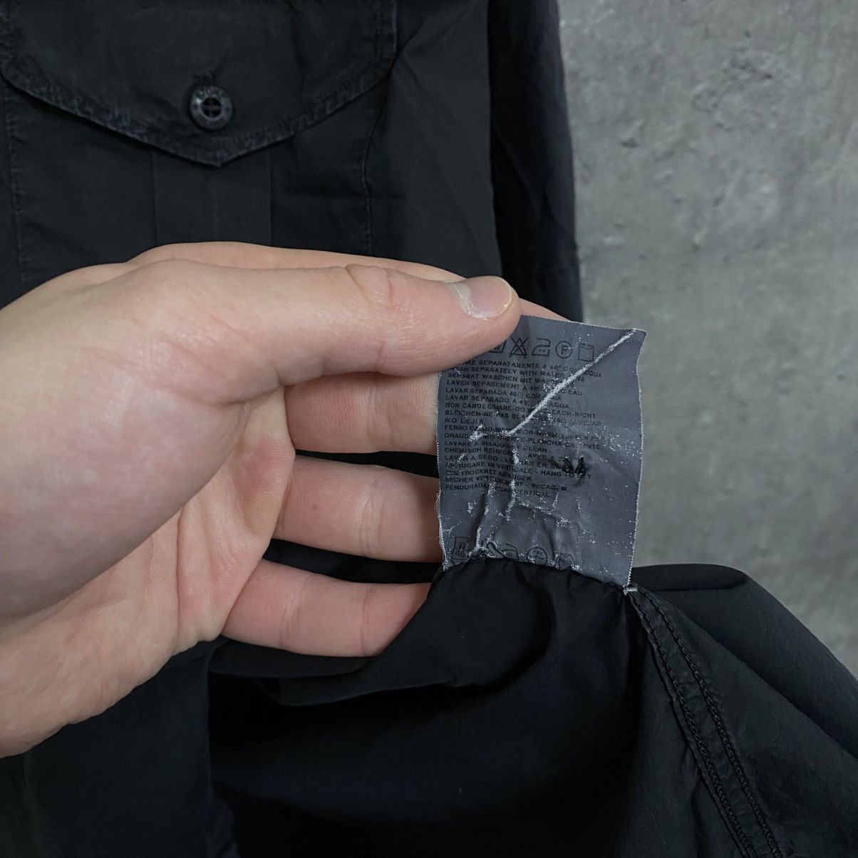 Stone Island Vintage Stone Island Black Shirt Size US L / EU 52-54 / 3 - 10 Thumbnail