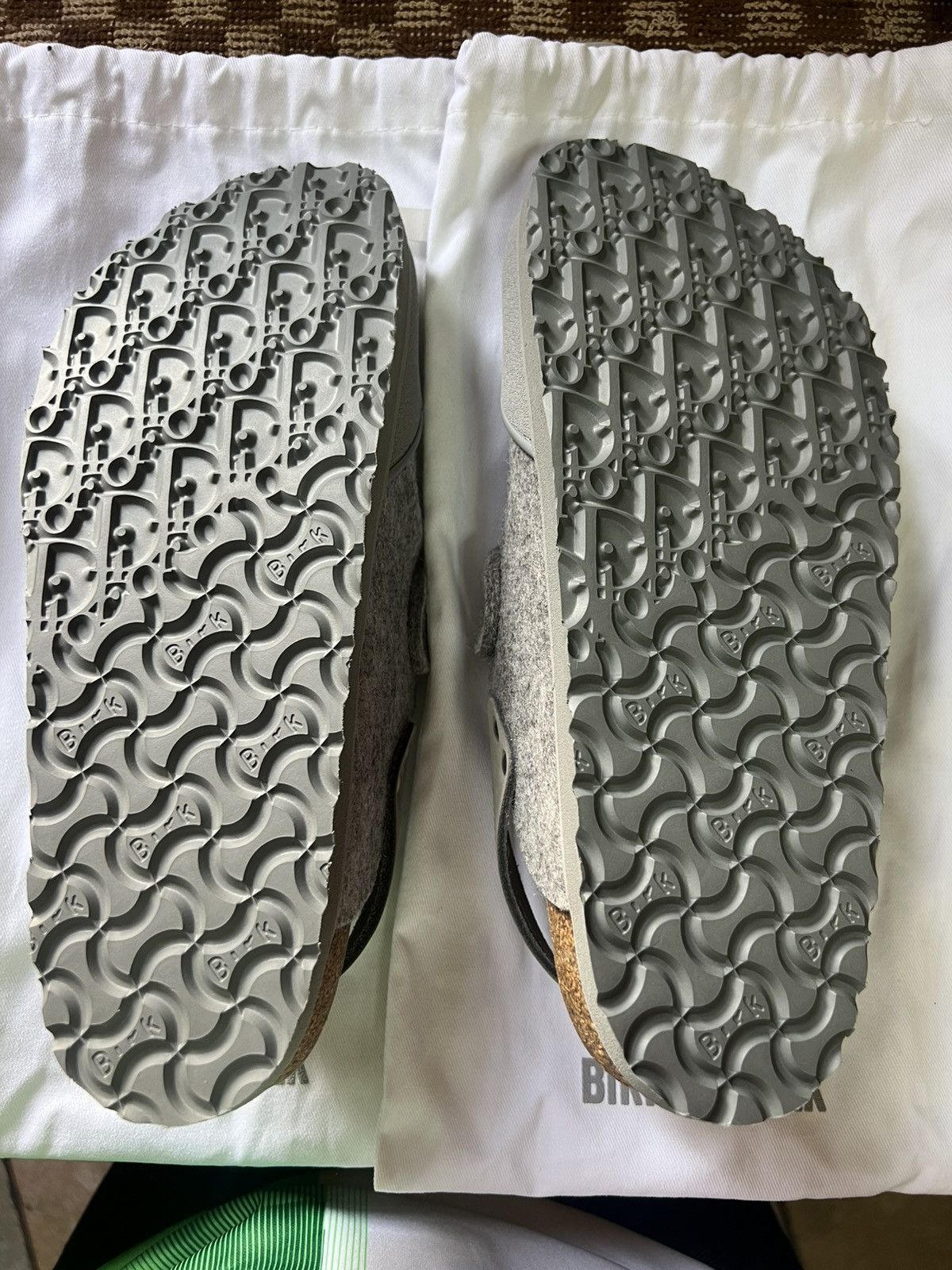 Birkenstock × Dior DIOR BIRKENSTOCKS TOKIO SLIPPER SZ 41 (8) Size US 8 / EU 41 - 14 Thumbnail