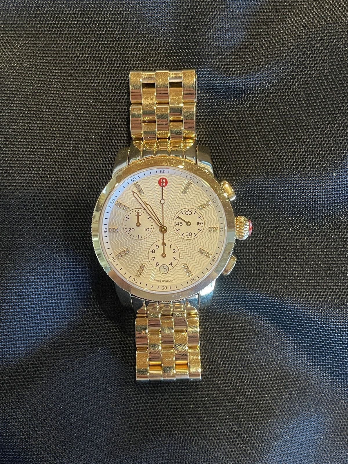 Other Michele Gold Watch w/ diamonds Size ONE SIZE - 1 Thumbnail