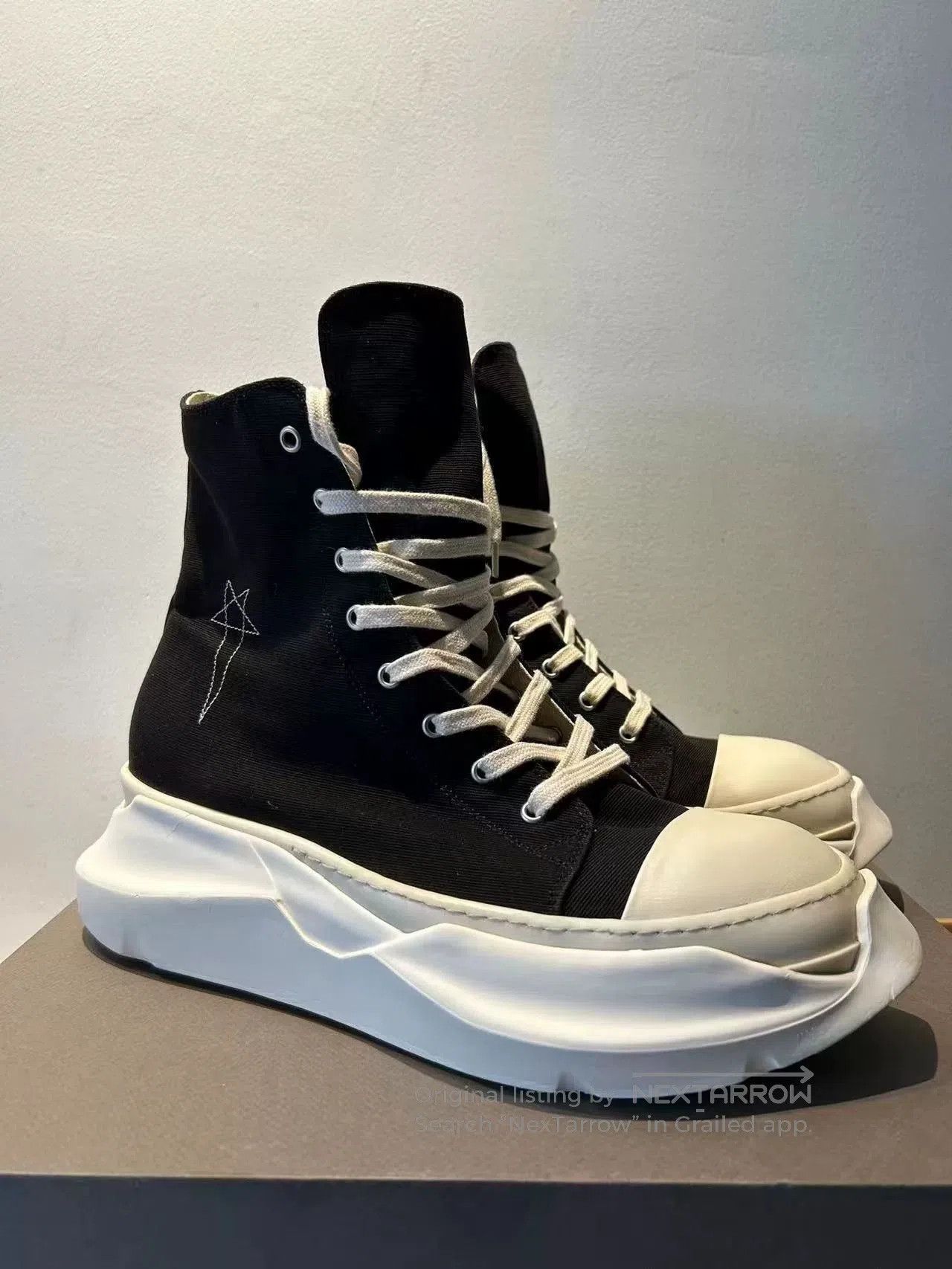Rick Owens Rick Owens High-Top Sneakers Size 44. Size US 10 / EU 43 - 1 Thumbnail