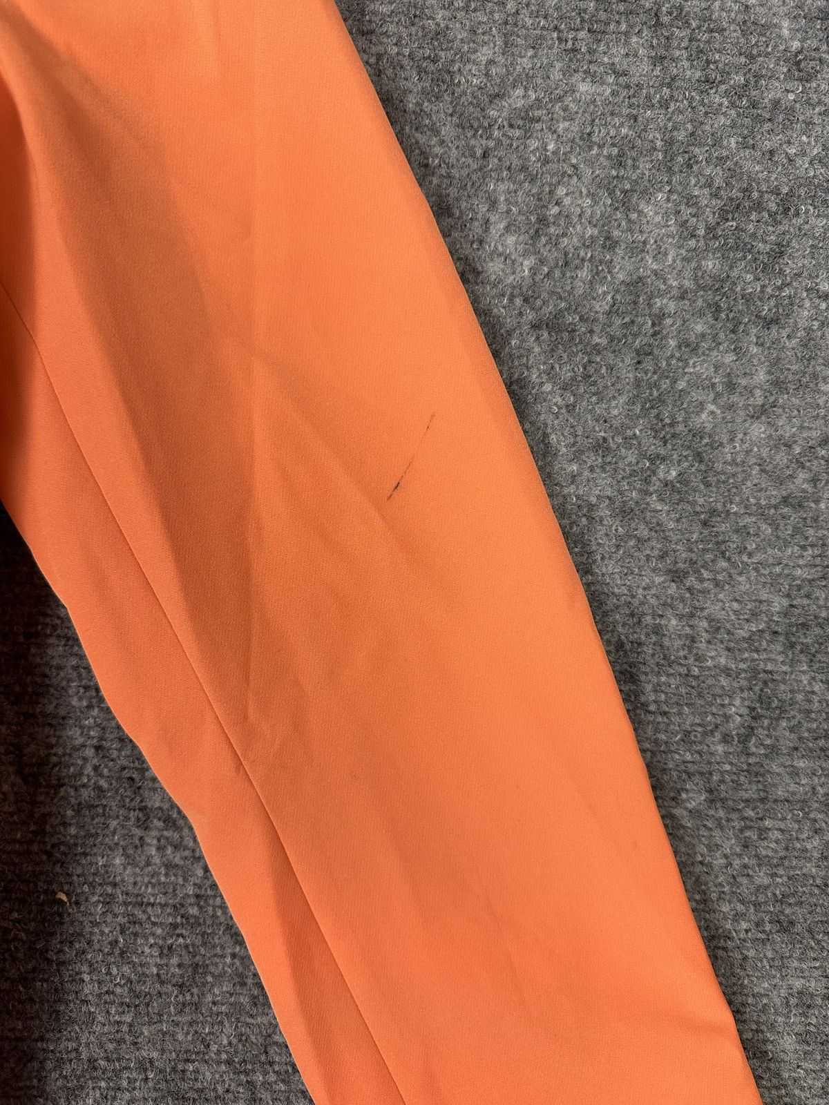 Bardo Bardot Women's Orange Double-Breasted Blazer Jacket Size XS Size XS / US 0-2 / IT 36-38 - 2 Thumbnail