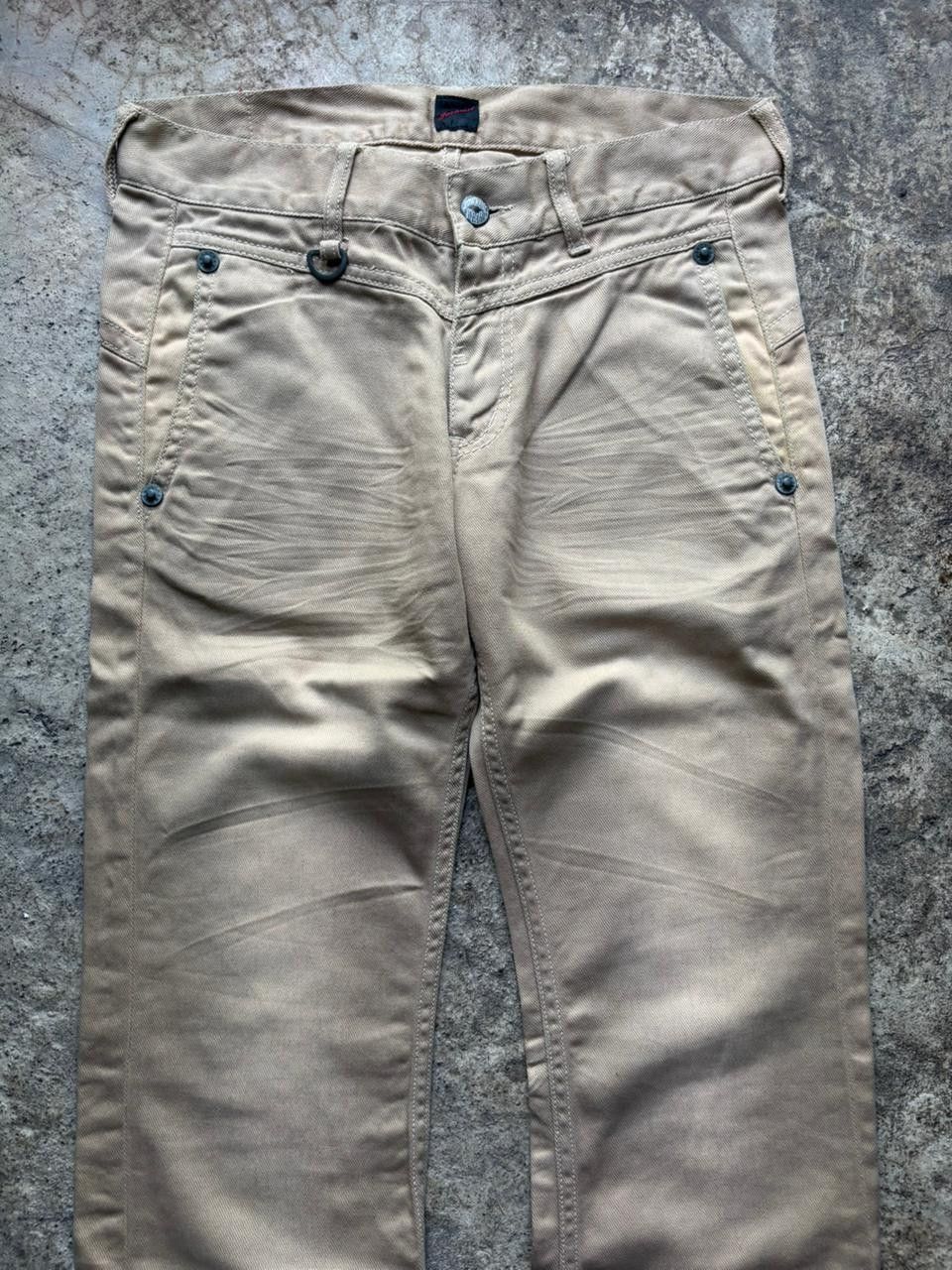 JACKROSE 2000s Jackrose Faded Bootcut Pants Size US 31 - 2 Thumbnail