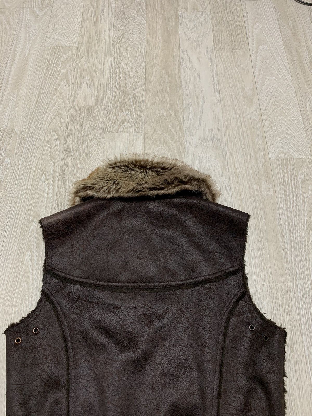 Japanese Brand × Vintage Vintage faux fur vests Size M / US 6-8 / IT 42-44 - 17 Thumbnail
