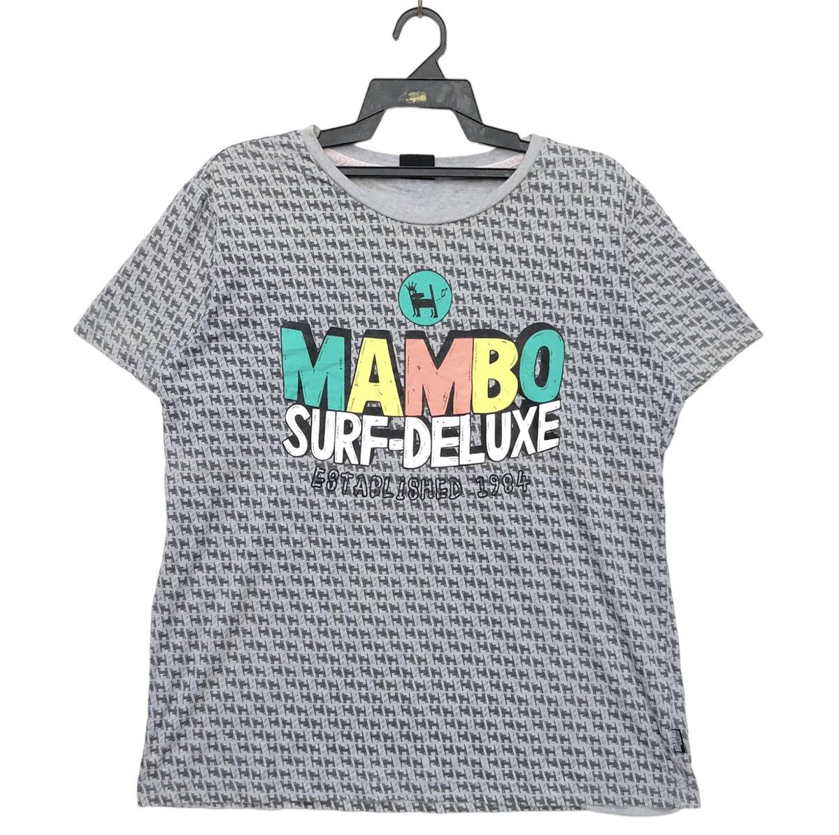 Japanese Brand Mambo Fullprint Self-Deluxe Big Logo T-Shirt | M | Surfing Size US M / EU 48-50 / 2 - 1 Thumbnail