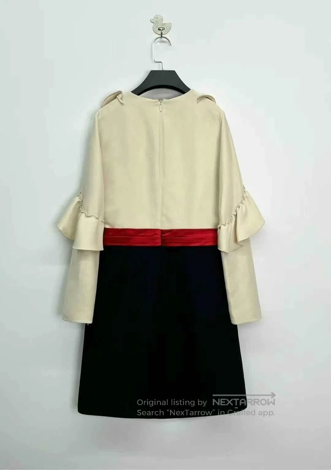 Gucci gucci silk blend dress with bow detail. Size L / US 10 / IT 46 - 2 Thumbnail