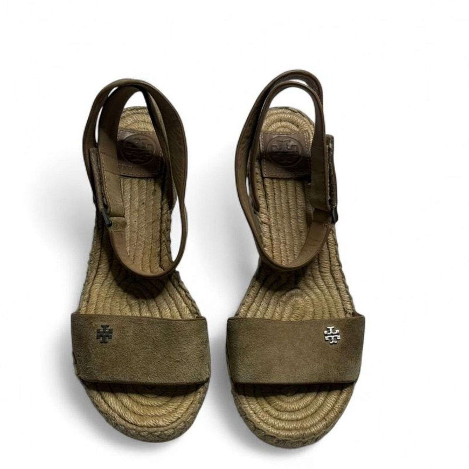 Tory Burch Tory Burch Bima 2 Espadrille Wedge Sandals Womens Size 7.5 Size US 7.5 / IT 37.5 - 5 Thumbnail