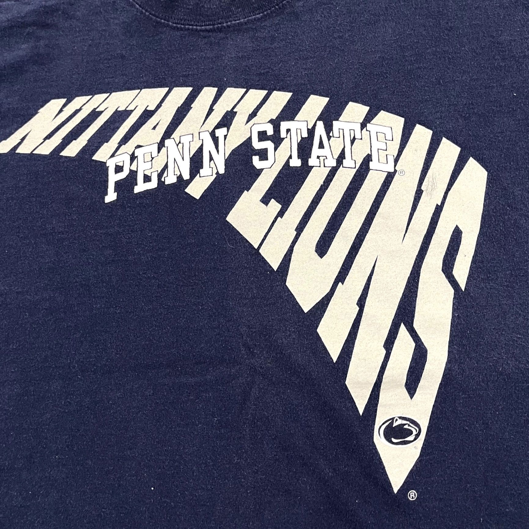 Starter VINTAGE Starter PENN STATE Shirt Men M Blue Graphic Lion College Sports Logo 2000s Mens Size US M / EU 48-50 / 2 - 2 Thumbnail