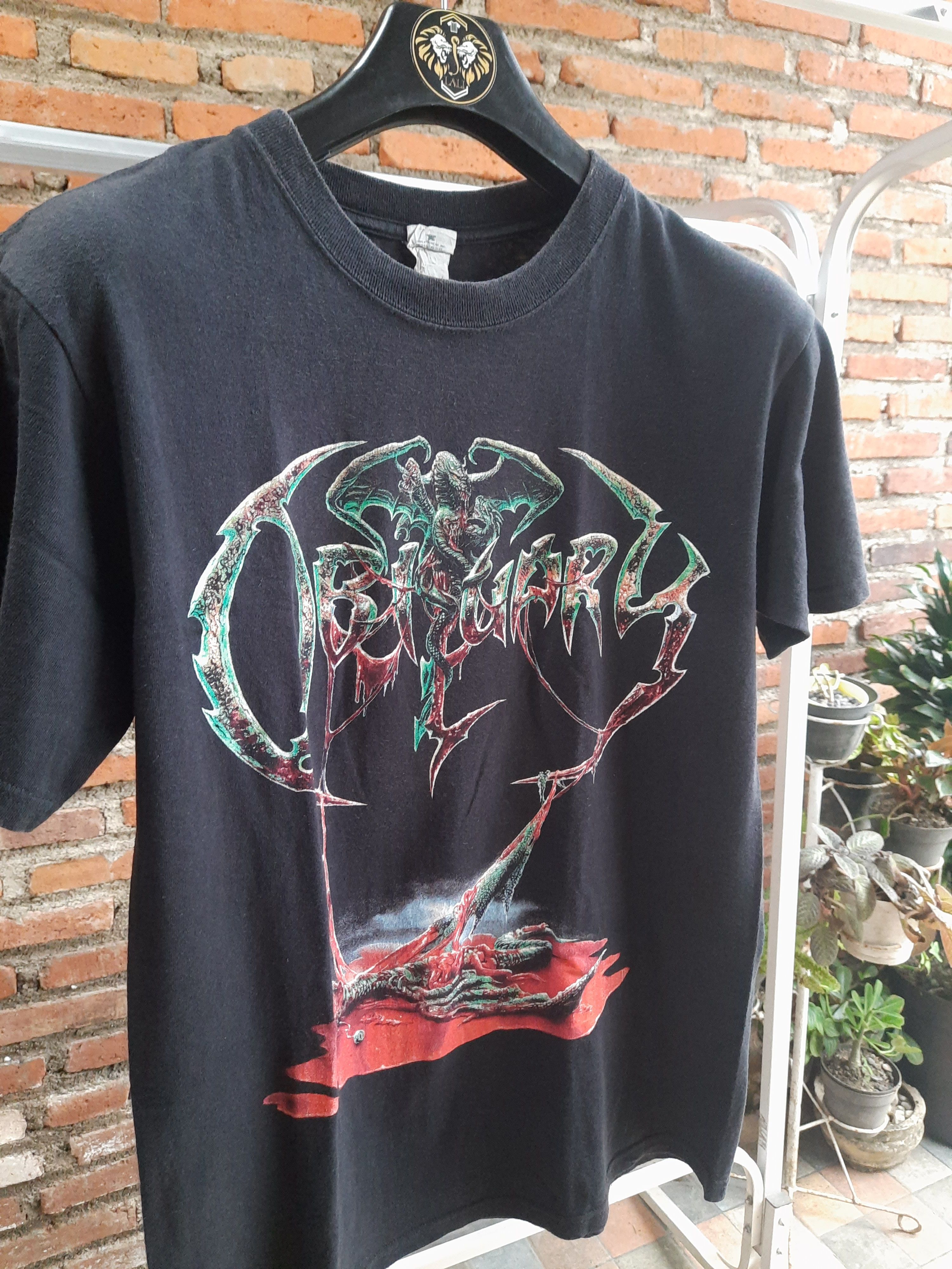 Band Tees × Vintage Vintage Obituary Tour 2008 Live In America Band Tour Tee Size US M / EU 48-50 / 2 - 3 Thumbnail