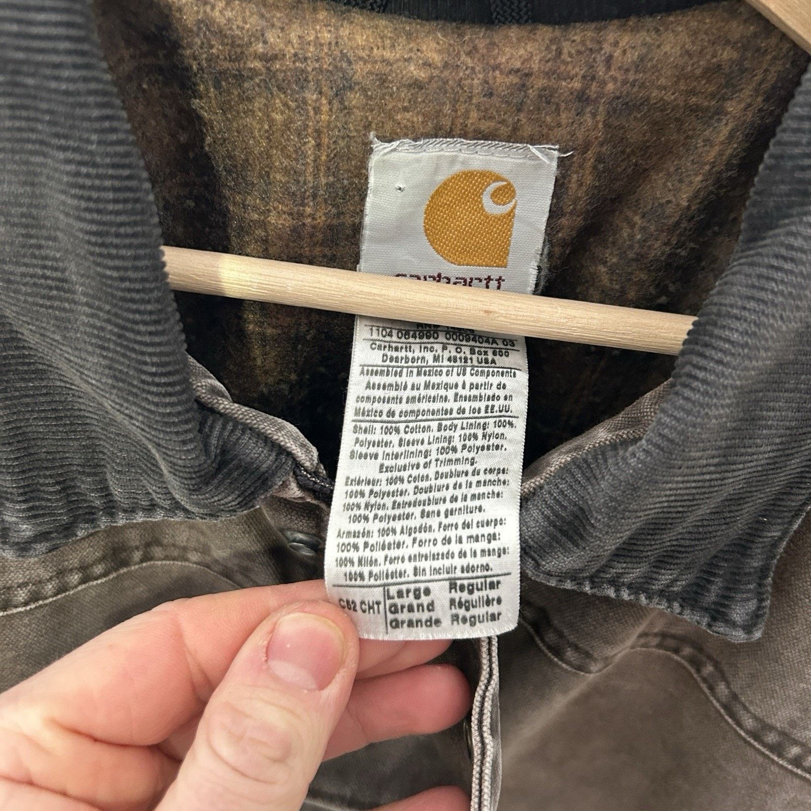 Carhartt Vintage Carhartt Blanket-Lined Ranch Coat “Chestnut” C52 CHT Size US L / EU 52-54 / 3 - 10 Thumbnail