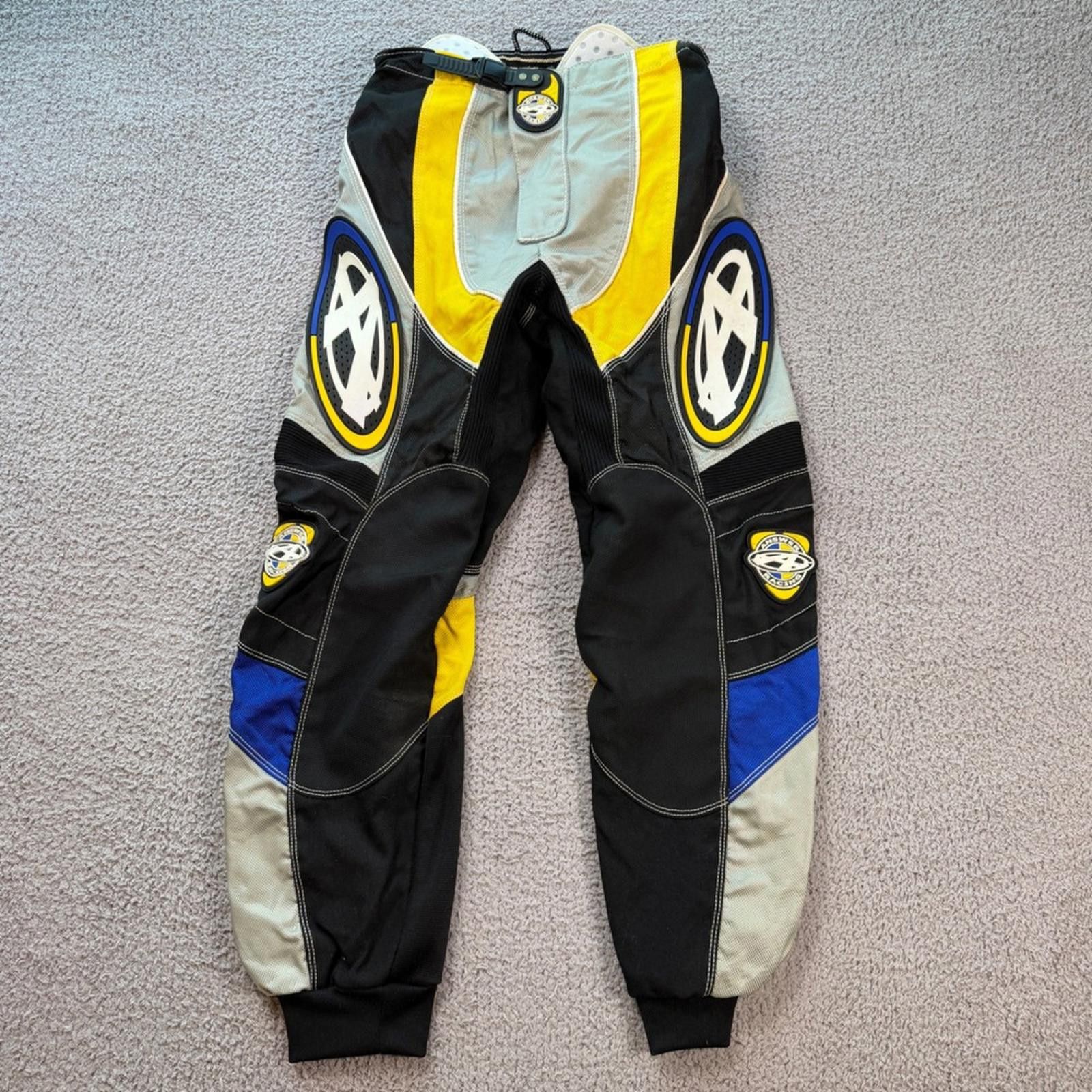 Other Vintage Answer Racing Edge Motocross Pants 30 Mens Dirt Bike Size US 30 / EU 46 - 1 Thumbnail