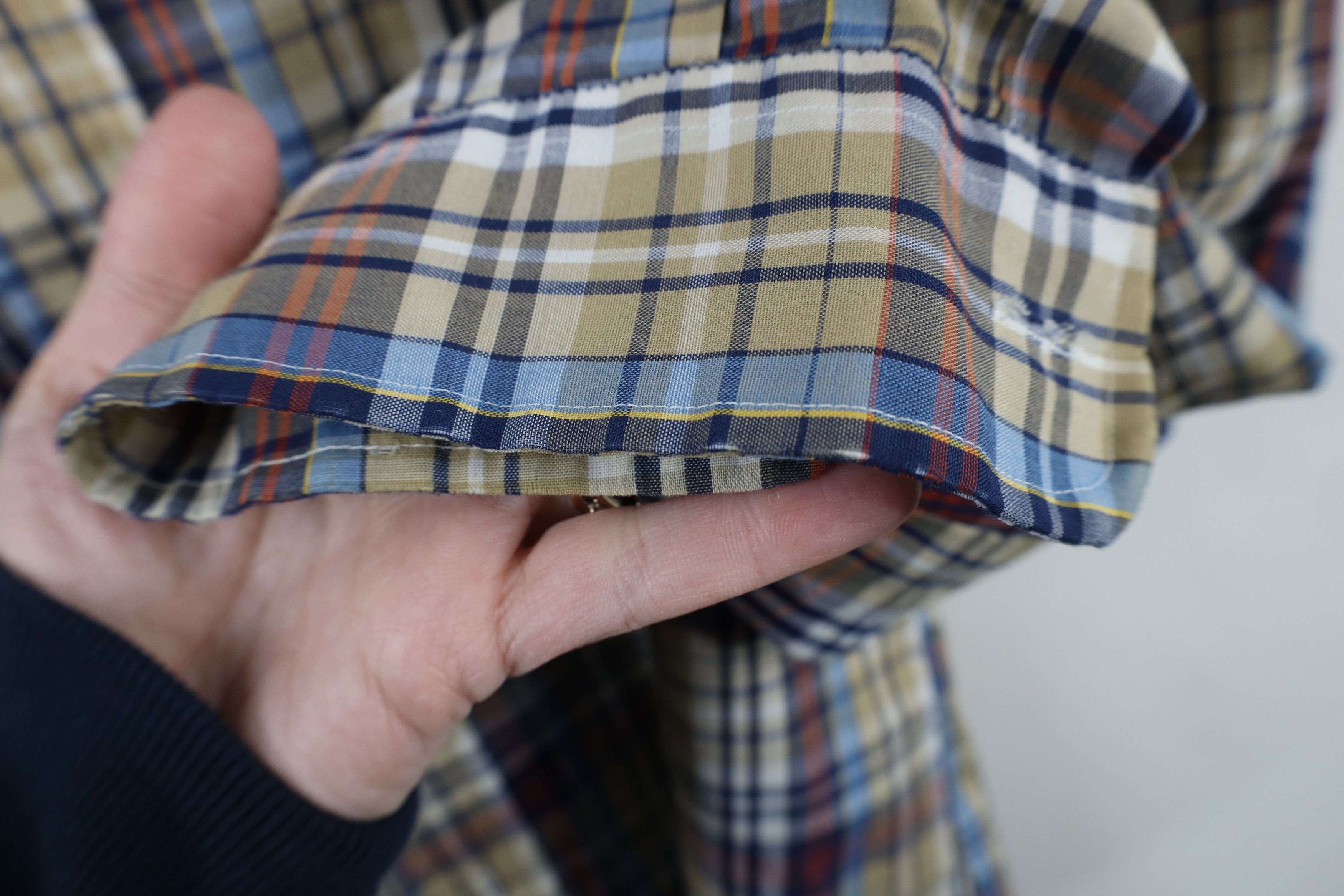 Vintage Vintage 70s Rockabilly Cowboy Collared Button Shirt Plaid Size US L / EU 52-54 / 3 - 10 Thumbnail