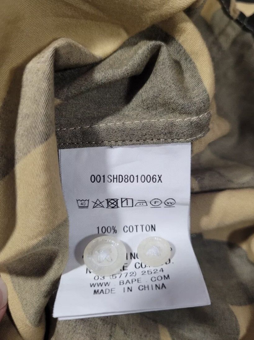 Bape 1st Camo Large Ape Head BD Shirt Size US M / EU 48-50 / 2 - 14 Thumbnail