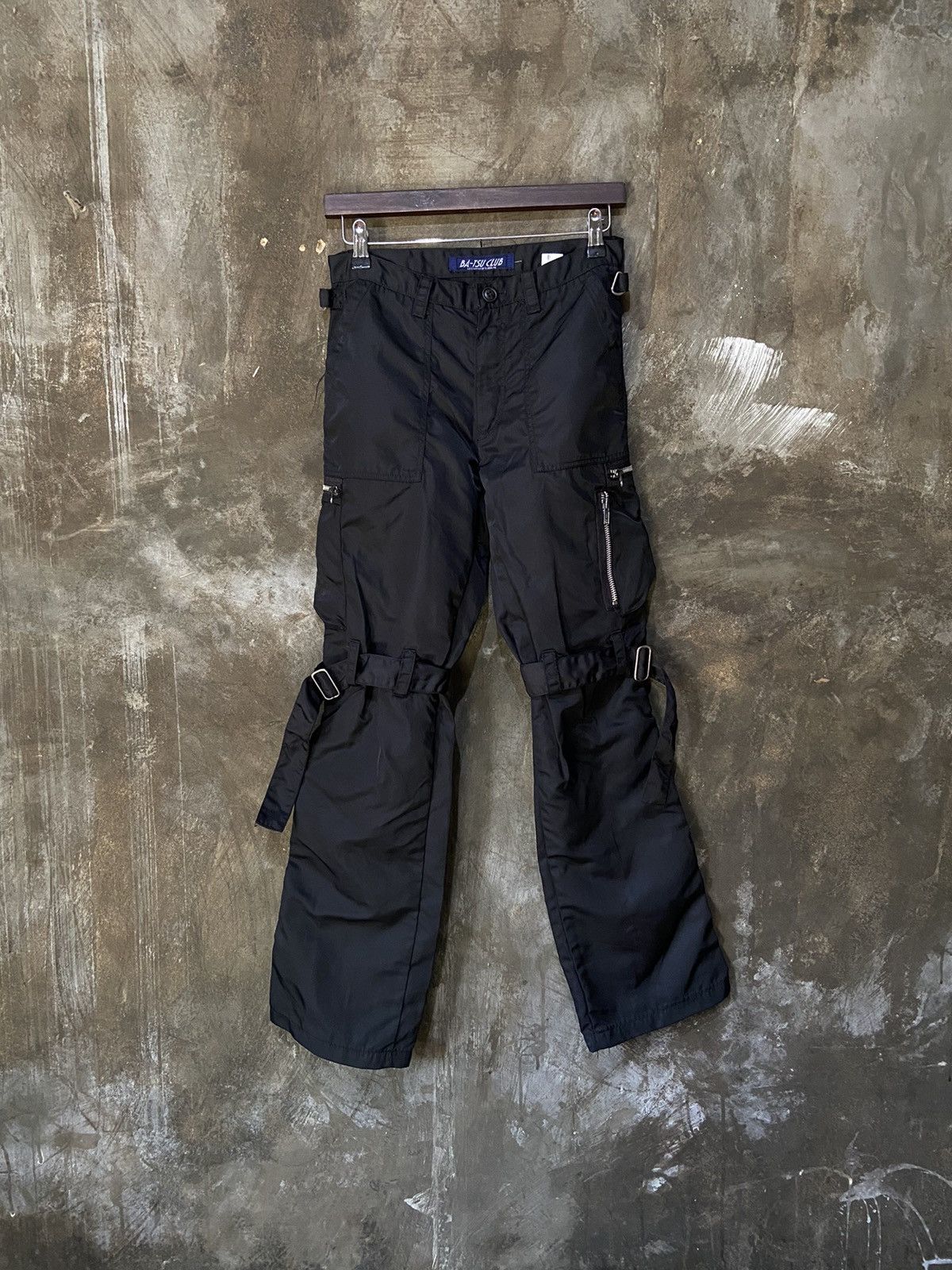 Japanese Brand × Le Grande Bleu (L.G.B.) × Seditionaries Japanese-Batsu Nylon Bondage Pants Size US 30 / EU 46 - 1 Thumbnail