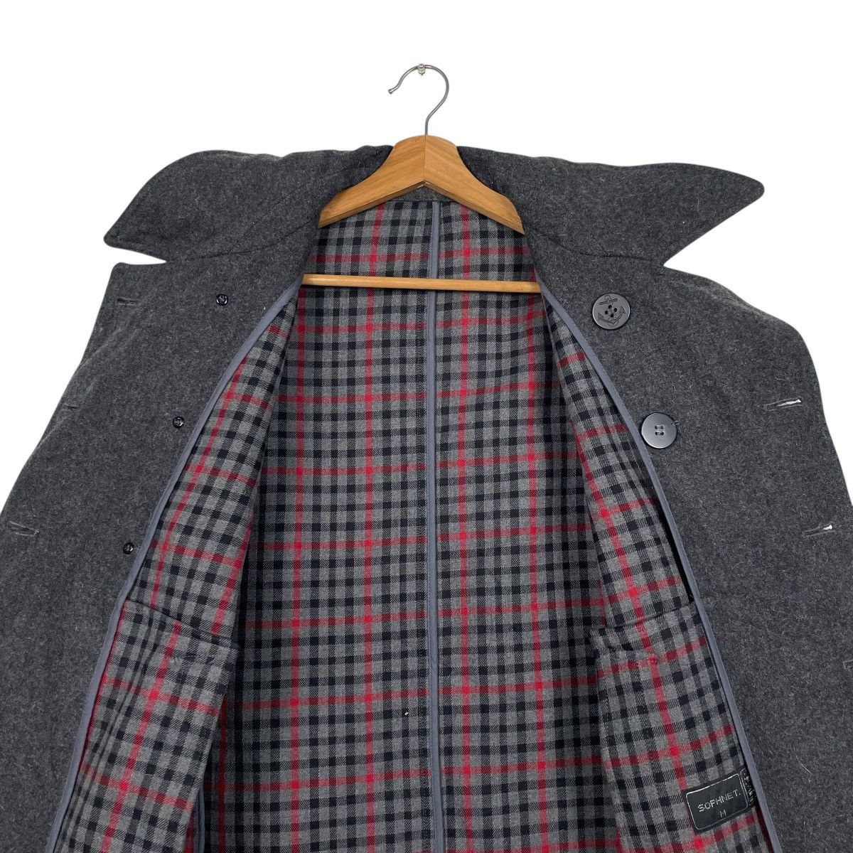 Sophnet. Sophnet Double Breasted Wool Jacket Size US M / EU 48-50 / 2 - 12 Thumbnail