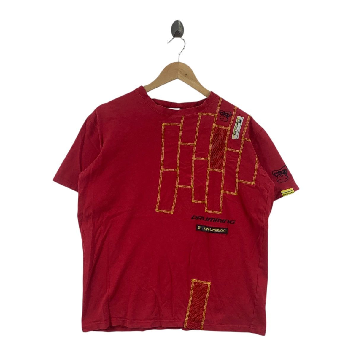 Other DRUMMING JAPAN APE Shibuya Streetwear Groove Tee Shirt Top Size US L / EU 52-54 / 3 - 3 Thumbnail