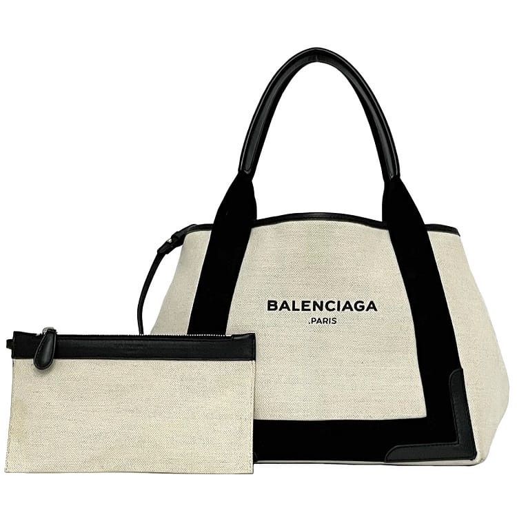 Balenciaga BALENCIAGA Tote Bag Neutrals Cotton Size ONE SIZE - 1 Thumbnail