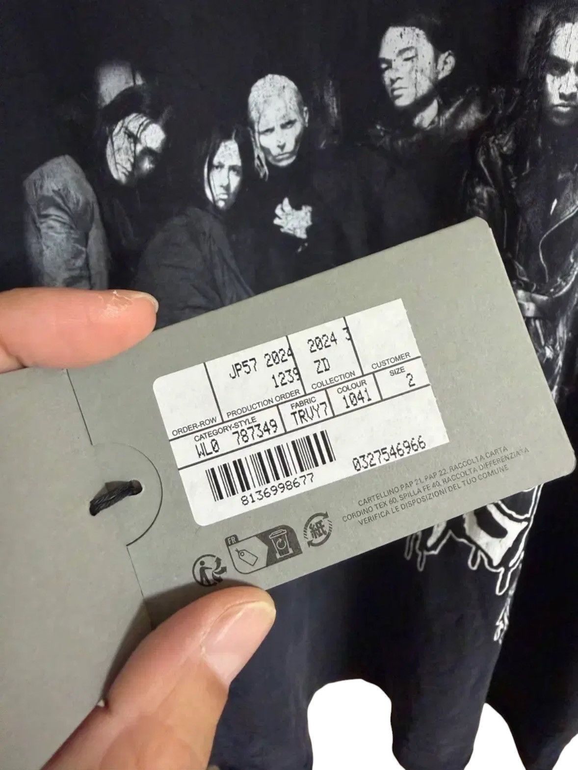Balenciaga Balenciaga Couture Metalheads Oversized T-Shirt Size US M / EU 48-50 / 2 - 6 Thumbnail