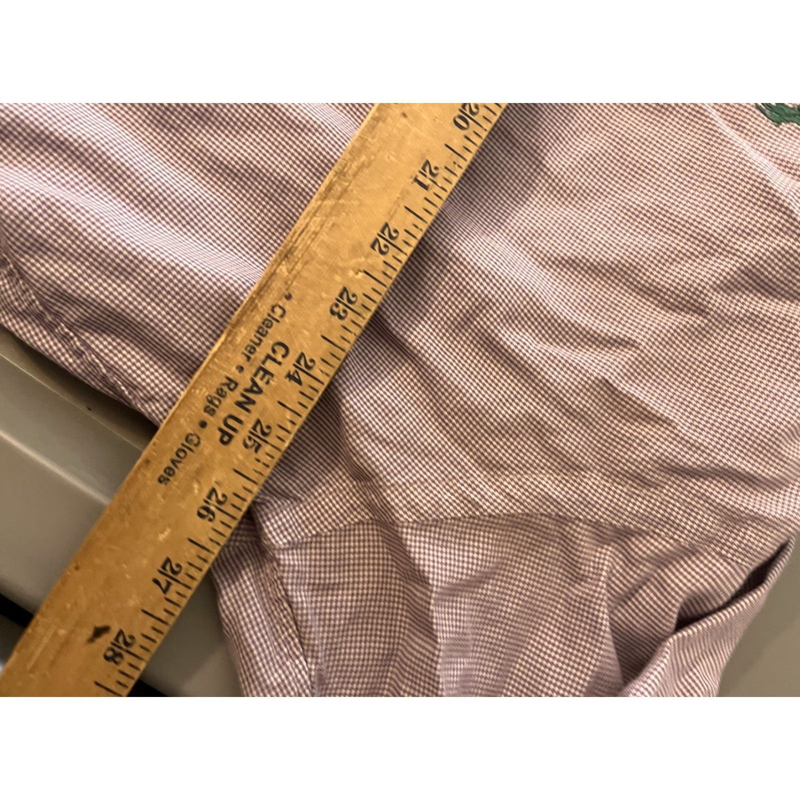 Ralph Lauren Ralph Lauren Blake Mens Button-Up Shirt XL Purple Plaid Long Sleeve 100% Cotton Gingham Casual 90s Classic Size US XL / EU 56 / 4 - 5 Thumbnail