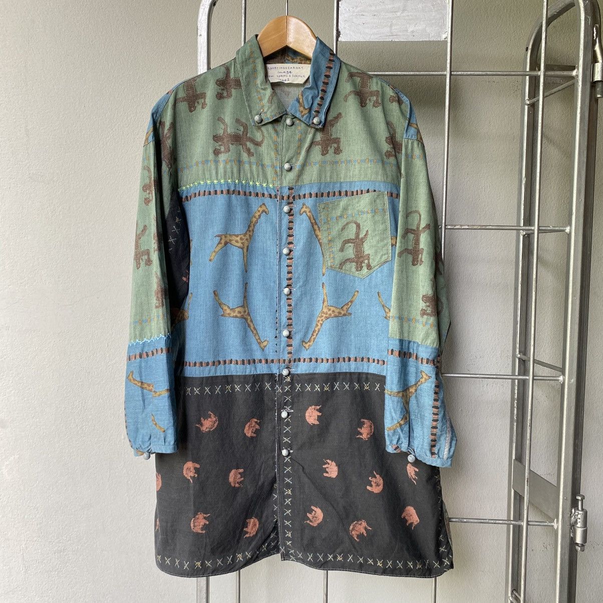Hai Sporting Gear SPORTING GEAR HAI image SPRING & SUMMER 2002 Printed Shirt Size M / US 6-8 / IT 42-44 - 1 Thumbnail
