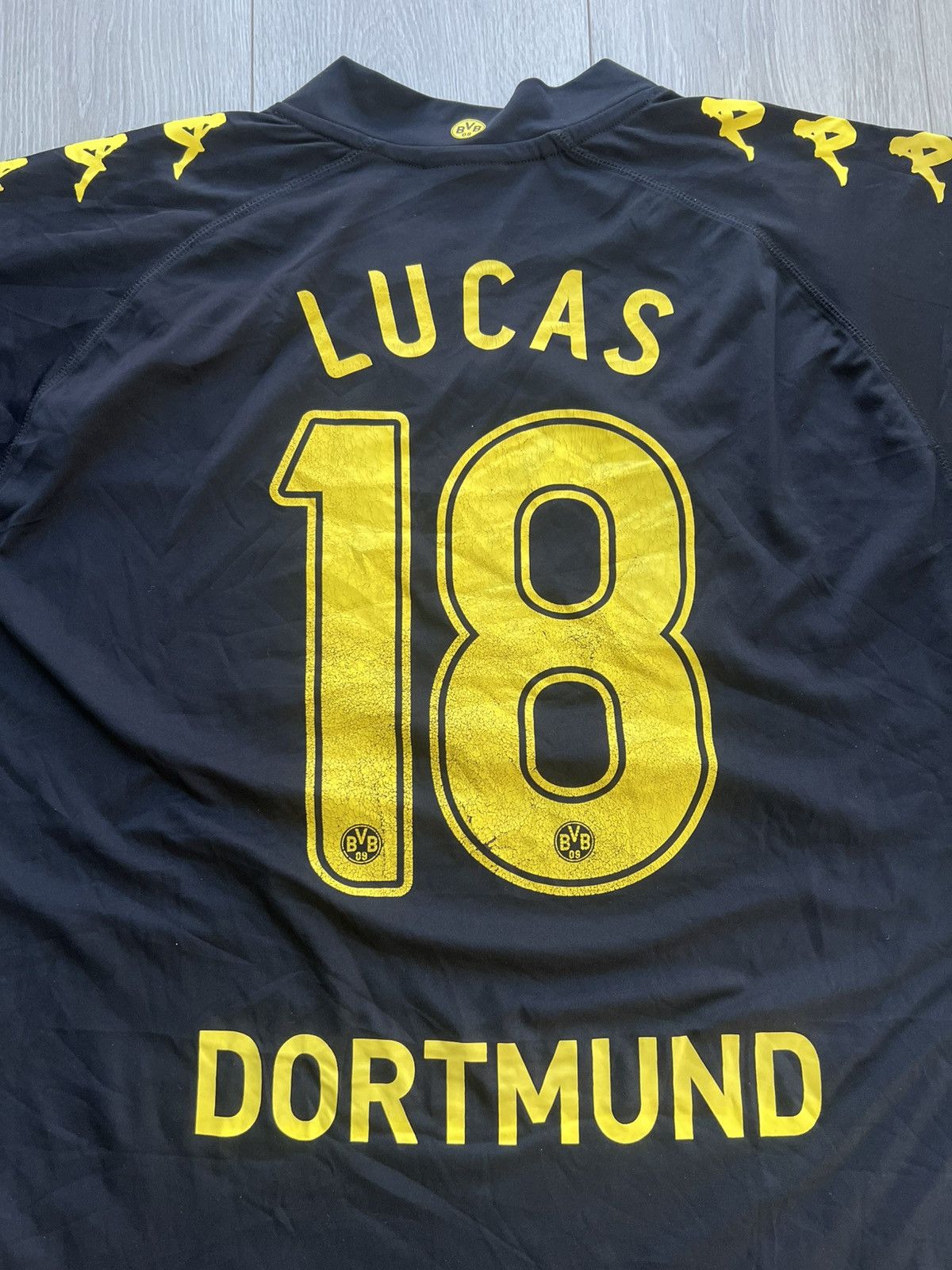 Kappa Kappa Borussia Dortmund jersey Size US XL / EU 56 / 4 - 7 Thumbnail