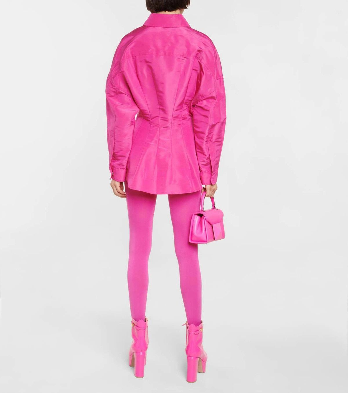 Valentino o1y0226 Jacket in Fuchsia Size M / US 6-8 / IT 42-44 - 5 Thumbnail