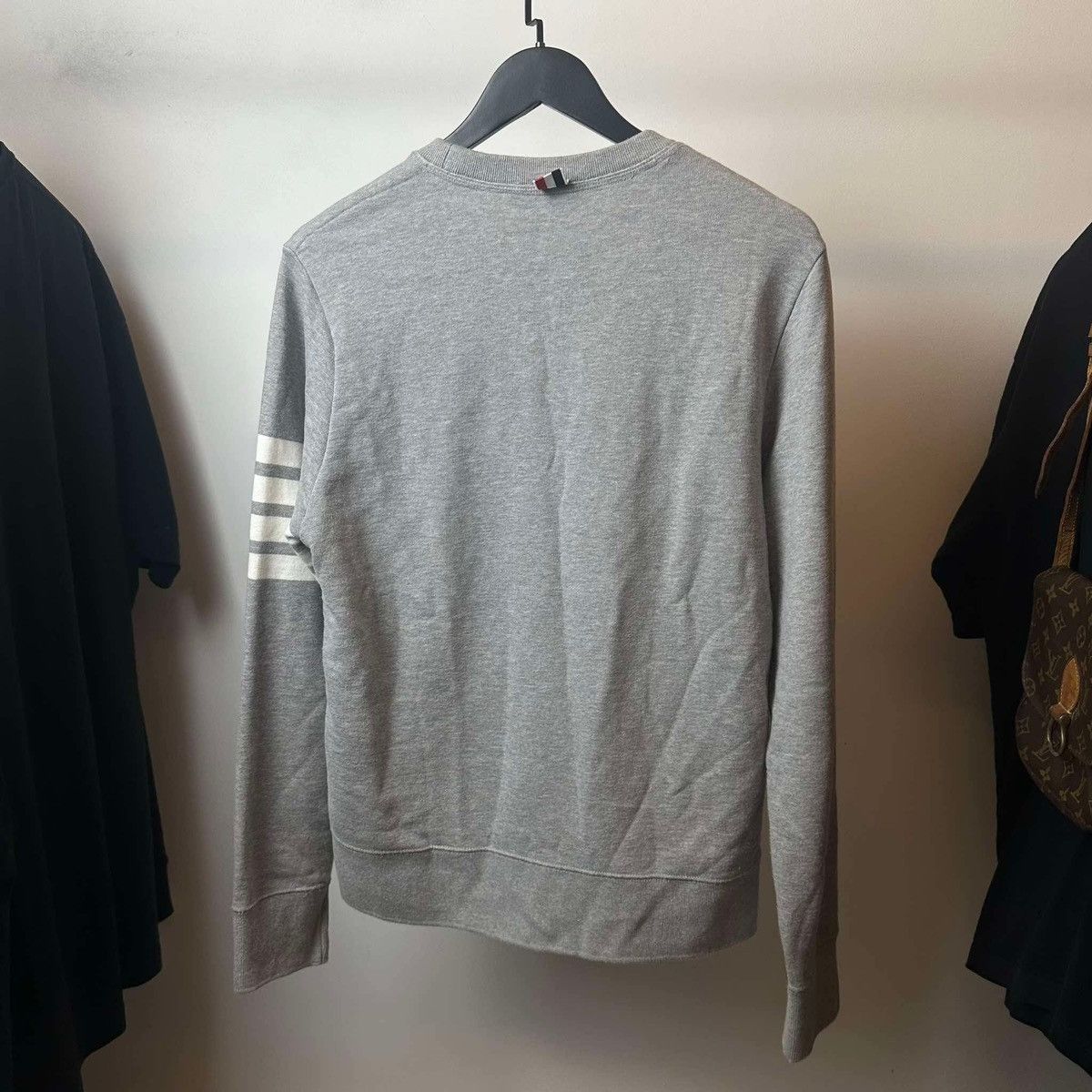 Thom Browne THOM BROWNE 4BAR SWEATER Size US L / EU 52-54 / 3 - 2 Thumbnail