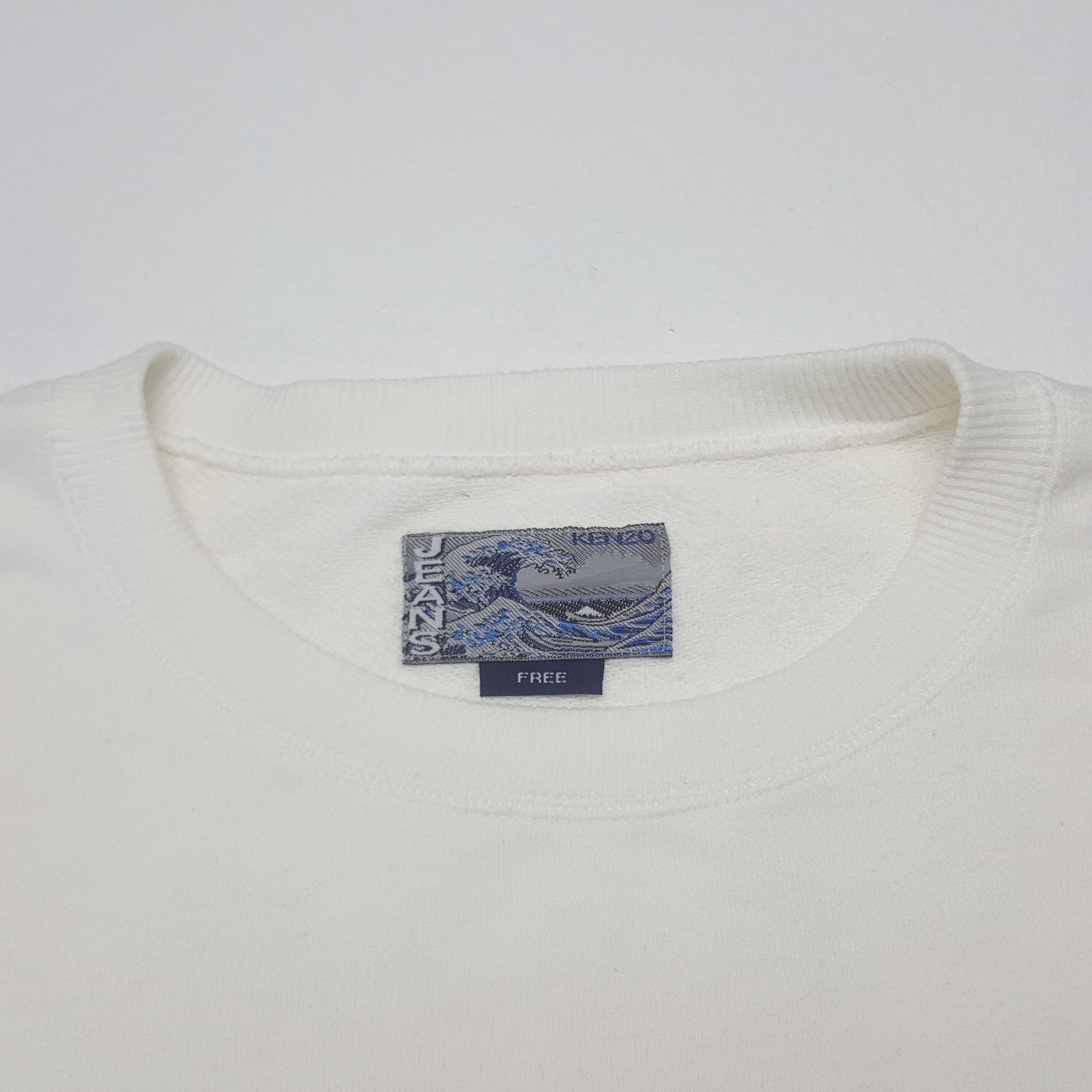 Kenzo Vintage Kenzo Jeans Patchwork Logo Sweatshirt Size US M / EU 48-50 / 2 - 4 Thumbnail