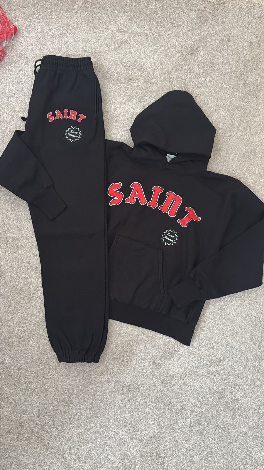 SAINT MICHAEL HOODIE ARCH SAINT / BLACK