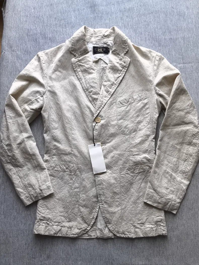RRL Ralph Lauren RRL Ralph Lauren Double top quality cotton, linen, silk bl Size US S / EU 44-46 / 1 - 1 Thumbnail