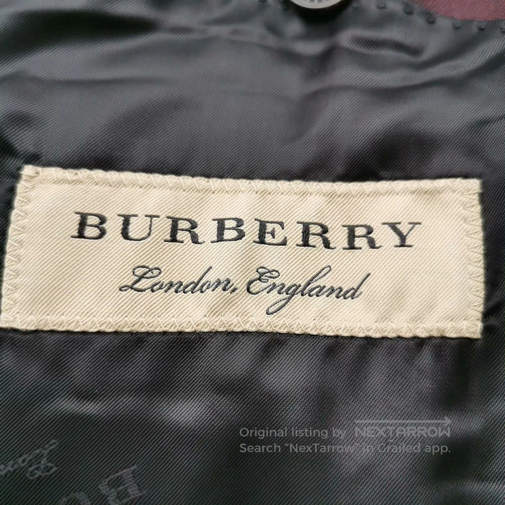 Burberry Burberry Men's Wool Mohair Suit Set. Size US S / EU 44-46 / 1 - 3 Thumbnail