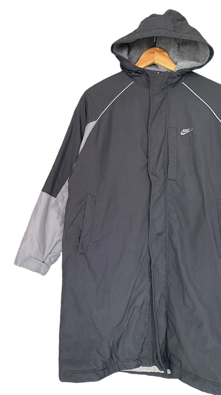 If Only Was True Sportwear NIKE Parka Hoodie Size US L / EU 52-54 / 3 - 3 Thumbnail