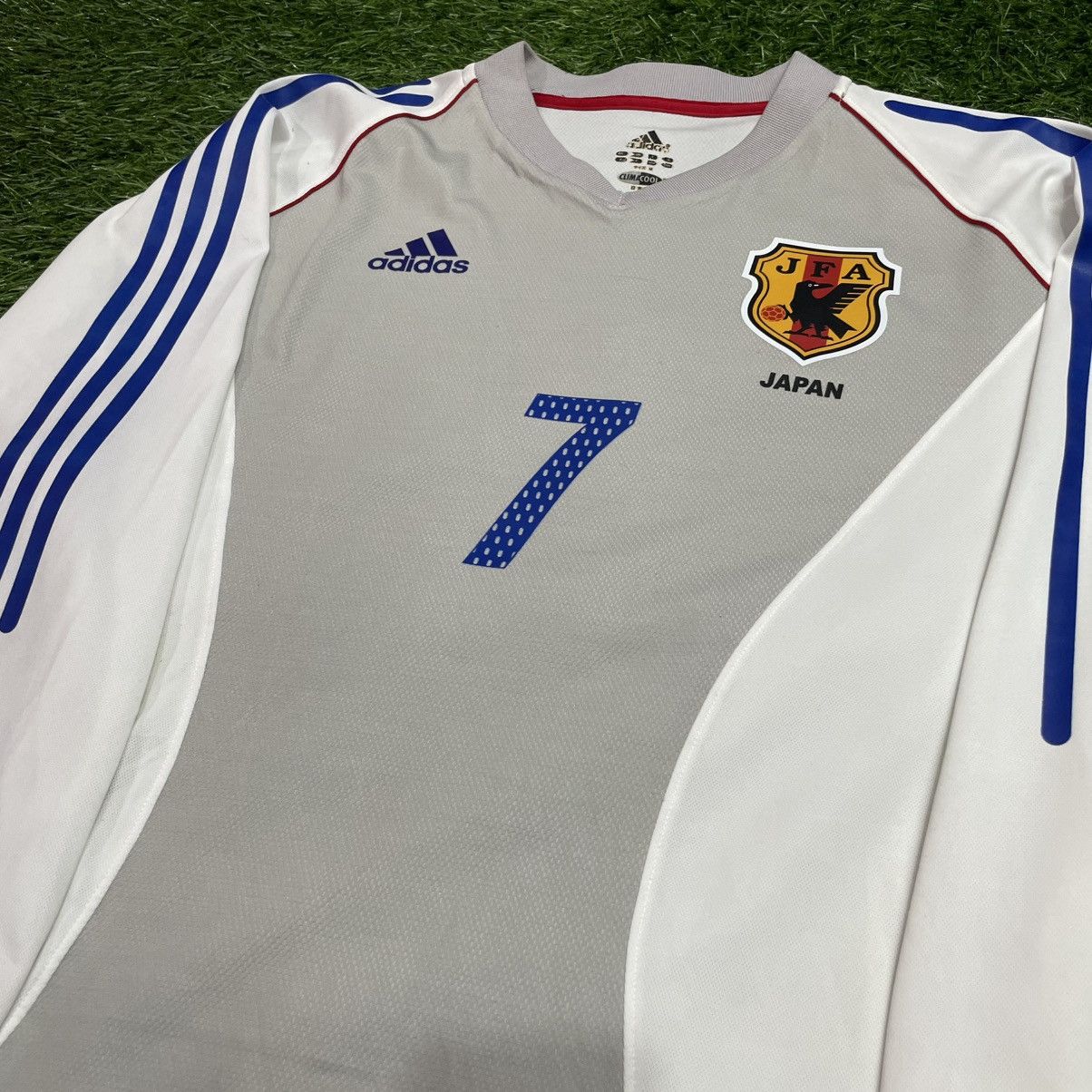 Adidas Adidas Japan Away World Cup 2002 Nakata #7 Soccer Jersey Size US M / EU 48-50 / 2 - 4 Thumbnail