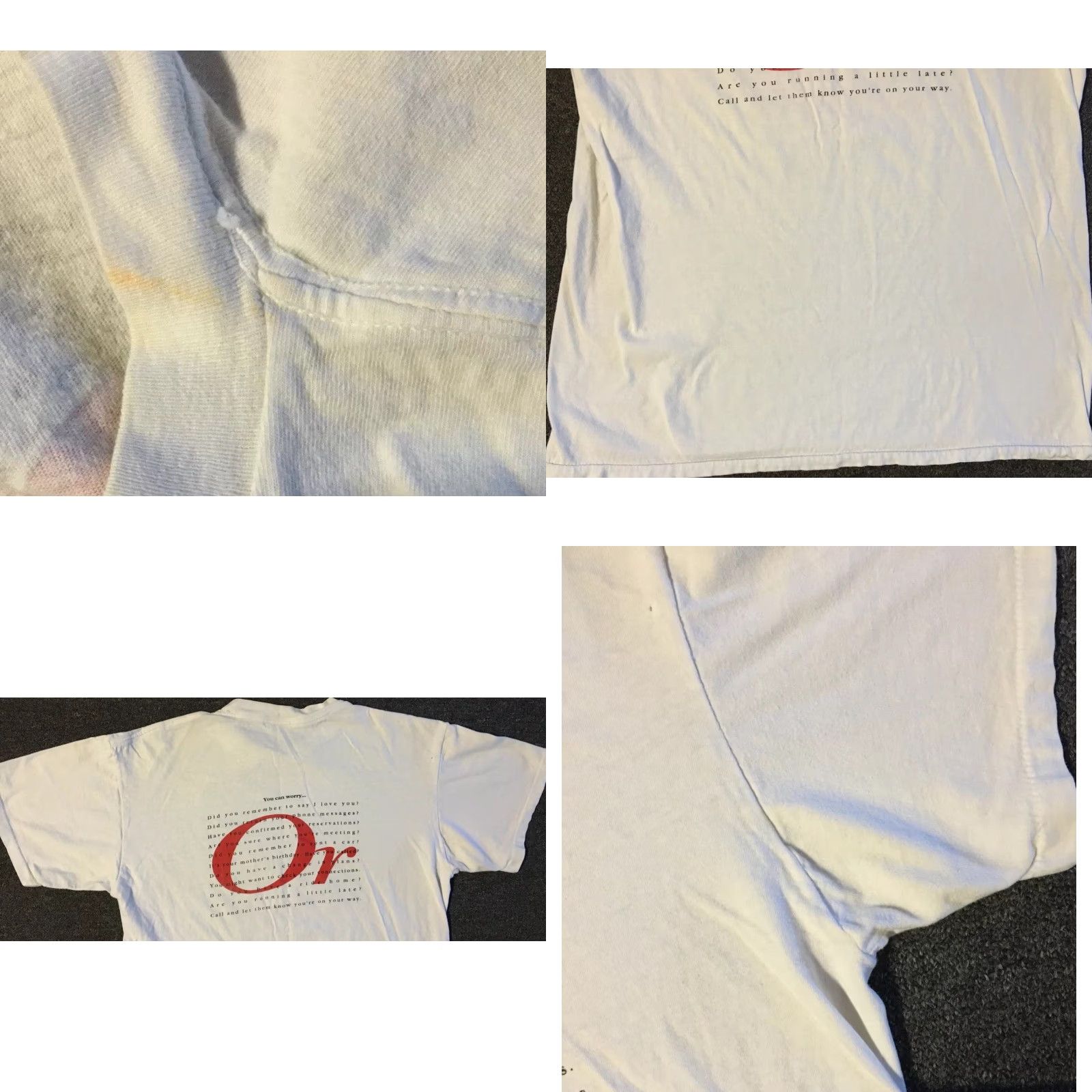 Vintage VINTAGE AT&T Southwest Airlines Distressed Faded Shirt M White Graphic Tee 80s Grunge Planes Humor 90s Unsleeved? Size US M / EU 48-50 / 2 - 10 Thumbnail