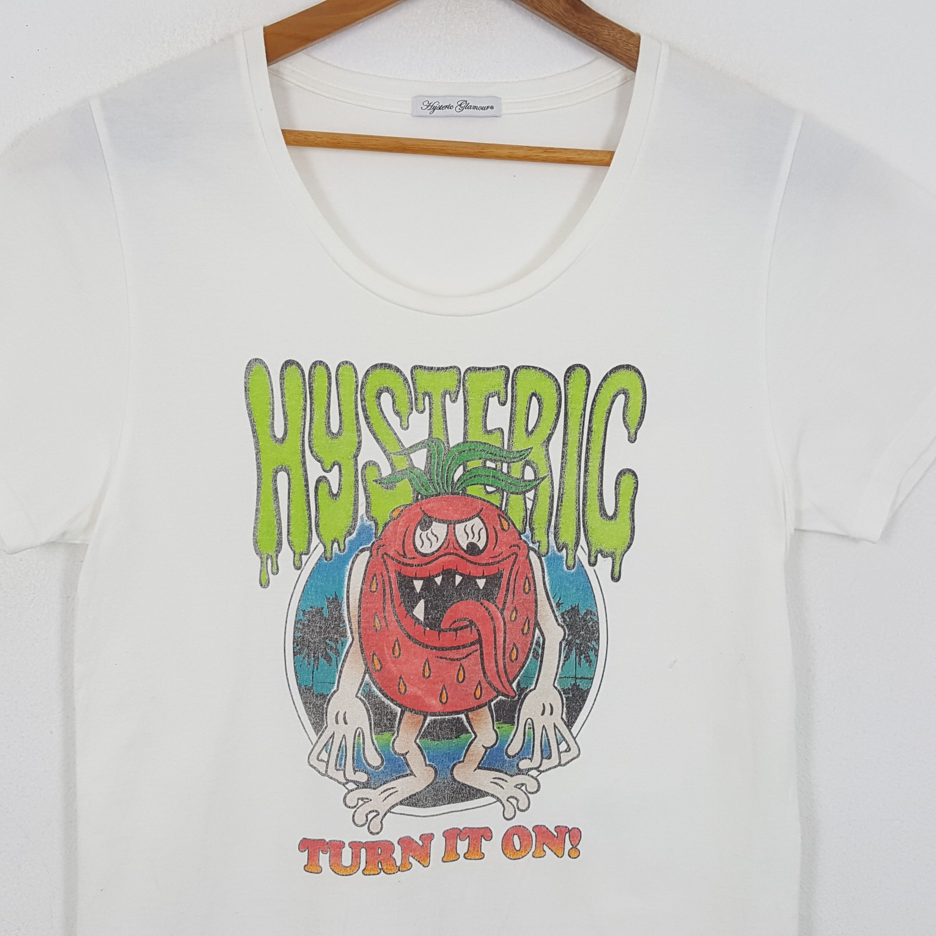 Hysteric Glamour × Japanese Brand × Vintage Vintage HYSTERIC GLAMOUR Japanese Fashion Brand T-Shirts Size M / US 6-8 / IT 42-44 - 2 Thumbnail