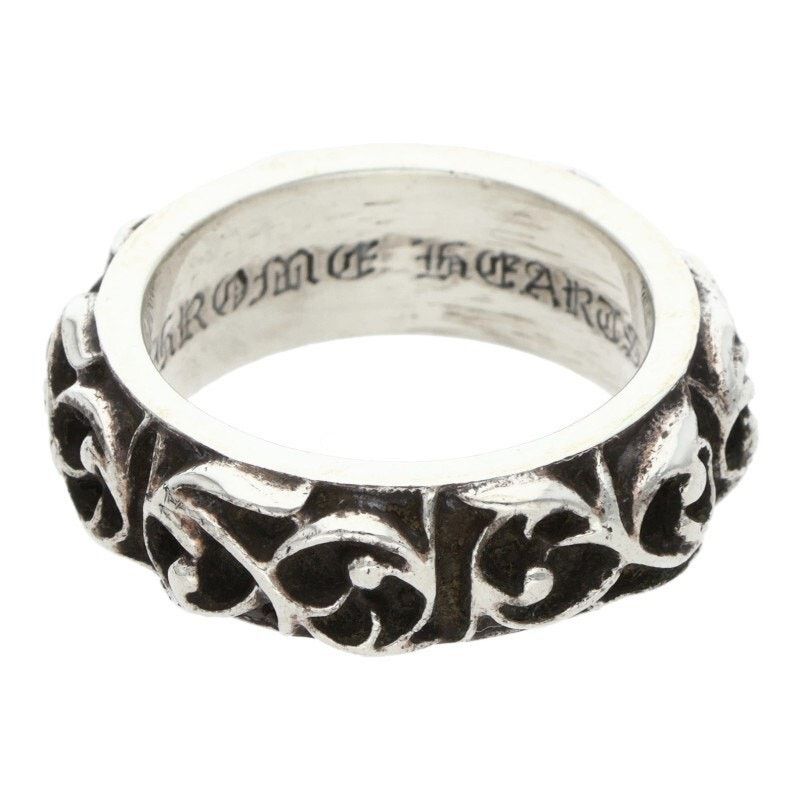 Chrome Hearts Chrome Hearts Eternity Vine Band Silver Ring Size ONE SIZE - 1 Thumbnail