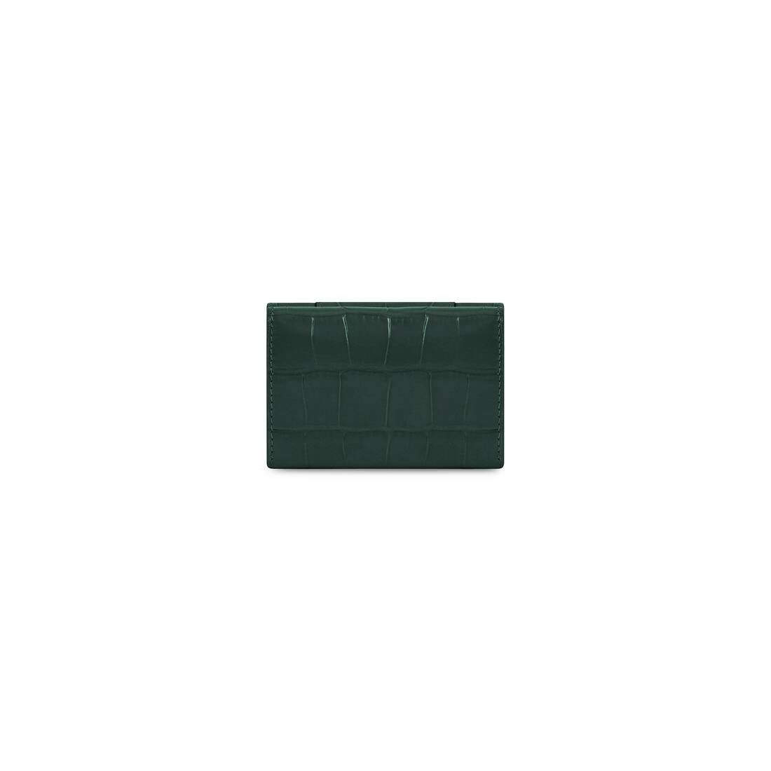 Balenciaga o1tr1nto0525 Size: OS / Hourglass Mini Wallet Crocodile Size ONE SIZE - 3 Thumbnail