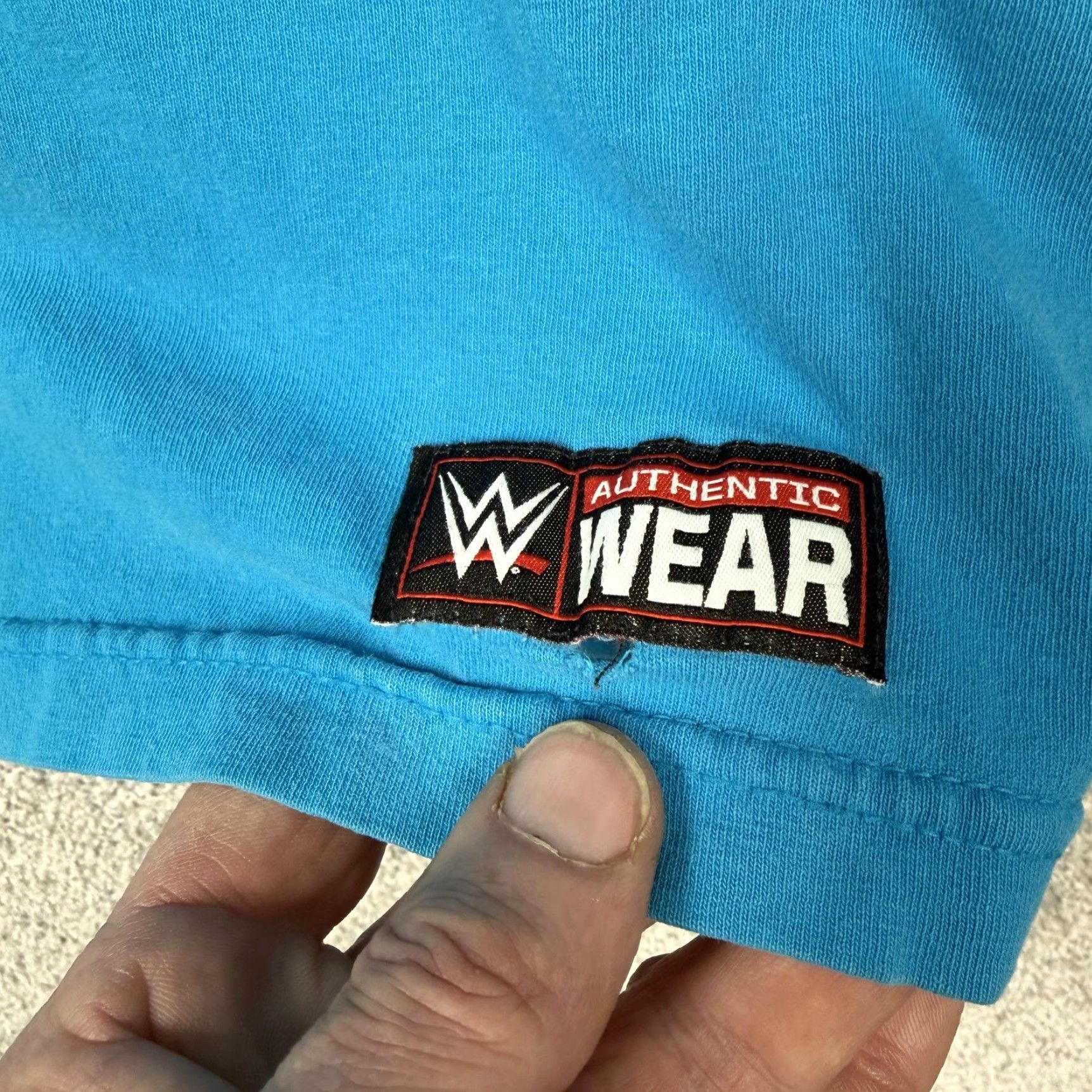 Vintage VINTAGE WWE John Cena T-Shirt Men XL Blue Hustle Loyalty Respect Wrestling Shirt Mens XL Blue Size US XL / EU 56 / 4 - 6 Thumbnail