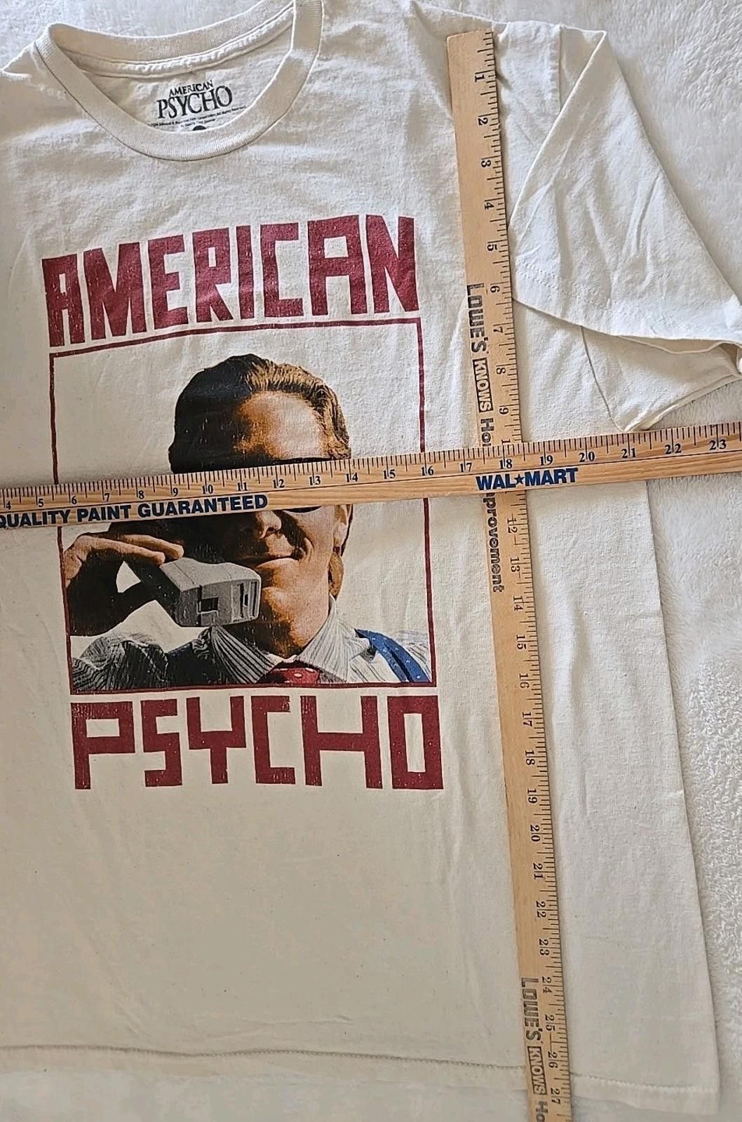Other American Psycho T Shirt Size Large Rare Find! Size US L / EU 52-54 / 3 - 4 Thumbnail