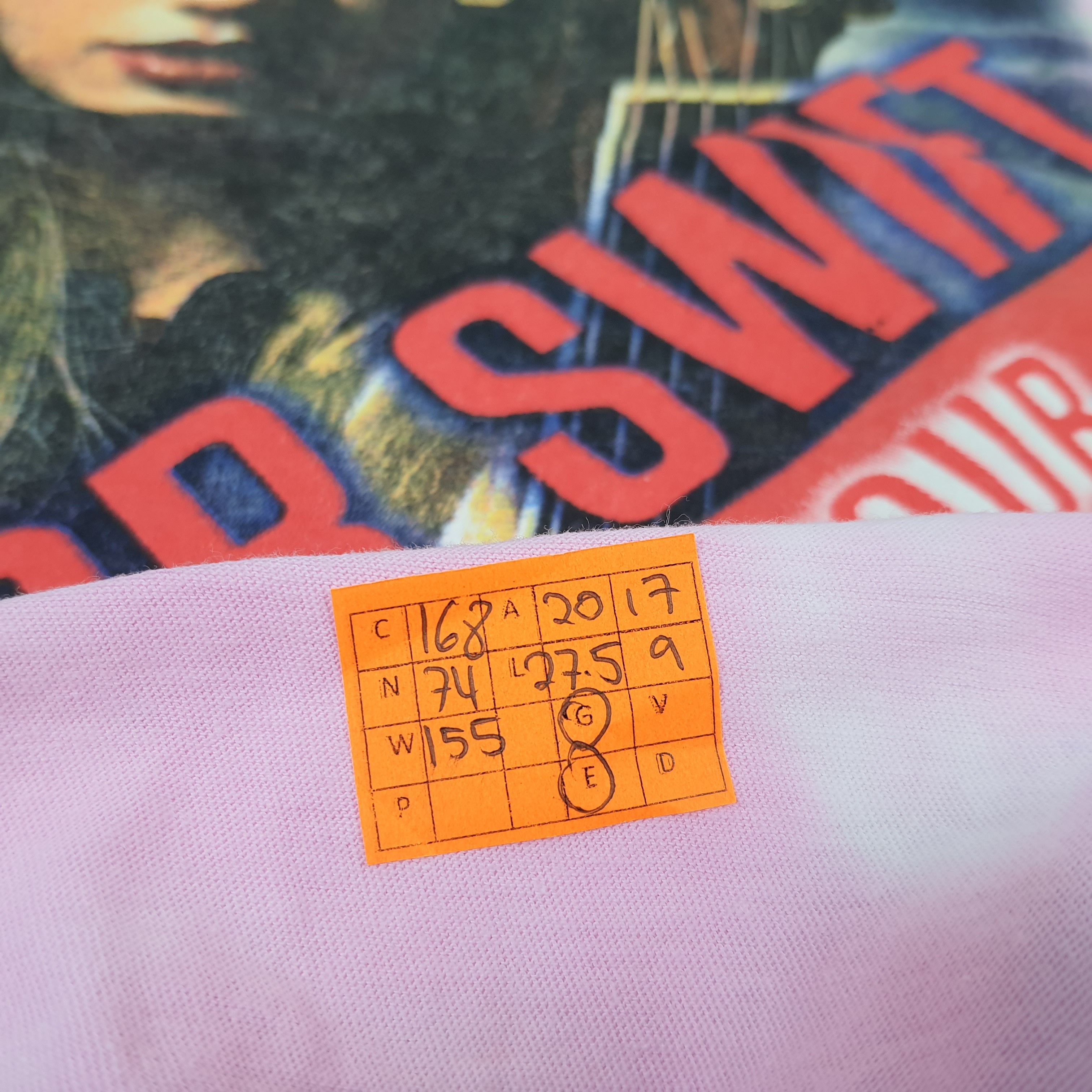 Band Tees × Vintage Vintage Taylor Swift The Red Tour 2013 Tie Dye T-shirt Size US M / EU 48-50 / 2 - 7 Thumbnail