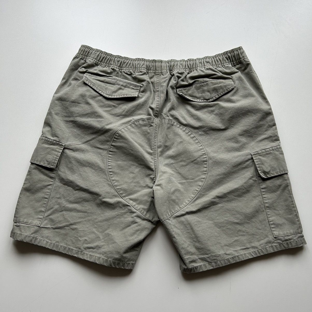 Stussy × Vintage Vintage Stussy Work Gear Cargo Shorts XXL Rare Size US 38 / EU 54 - 3 Thumbnail