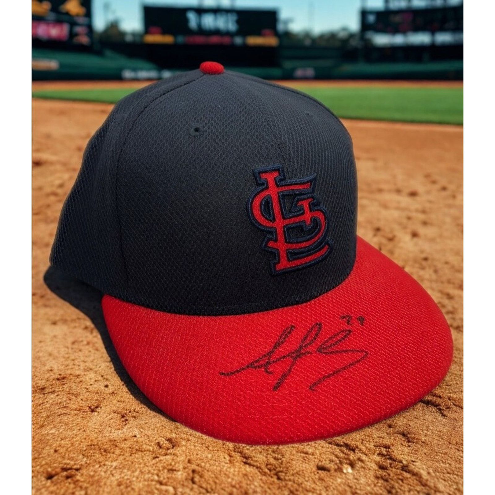 New Era St Louis Cardinals New Era Hat 7 3/4 Alex Reyes Signed Size ONE SIZE - 20 Thumbnail
