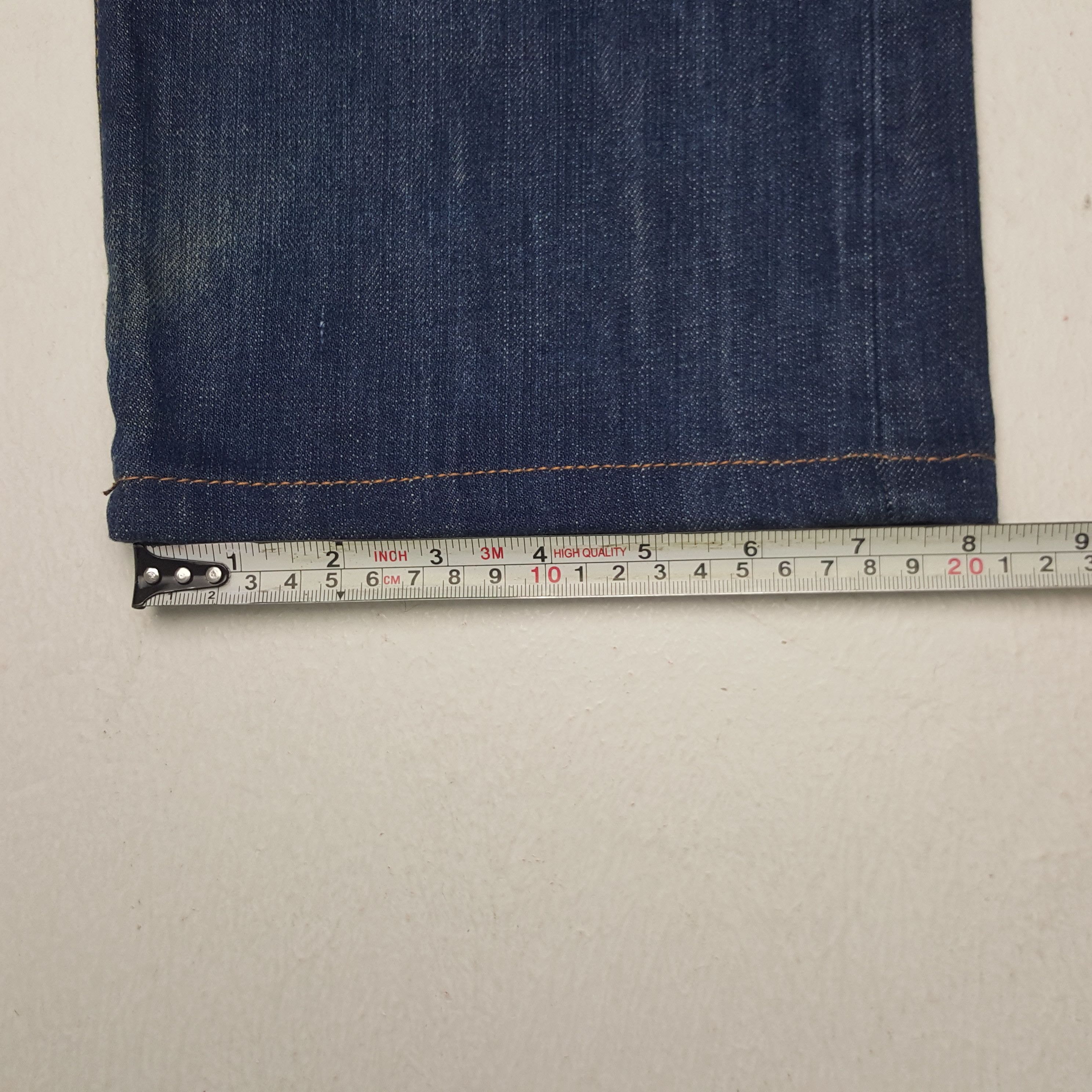 Evisu × Japanese Brand × Vintage Vintage EVISU Japanese Brand Daicock Custom Art Denim Jeans Size US 35 - 15 Thumbnail
