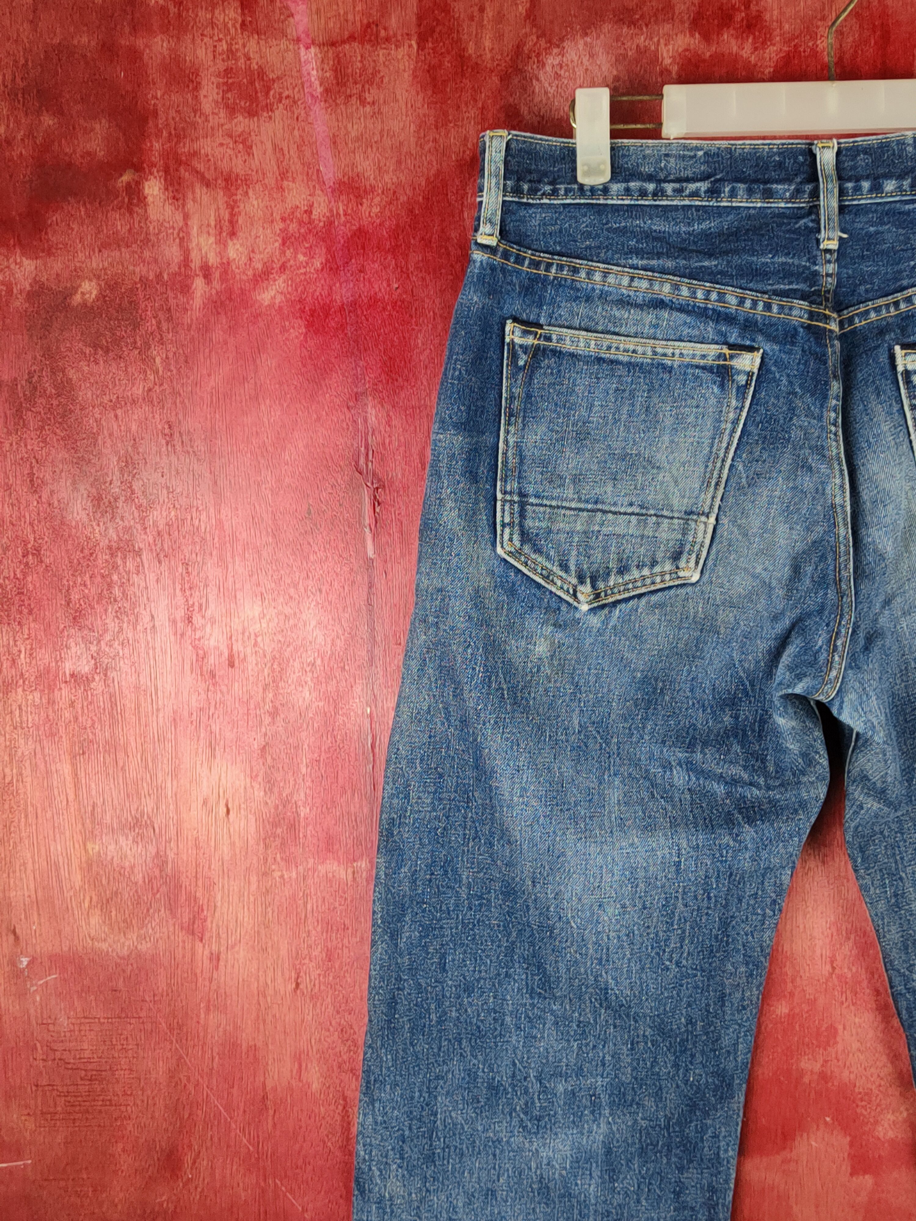 Gap Gap Dark Blue 1969 vintage jeans Denim pants #S1514 Size US 32 / EU 48 - 8 Thumbnail