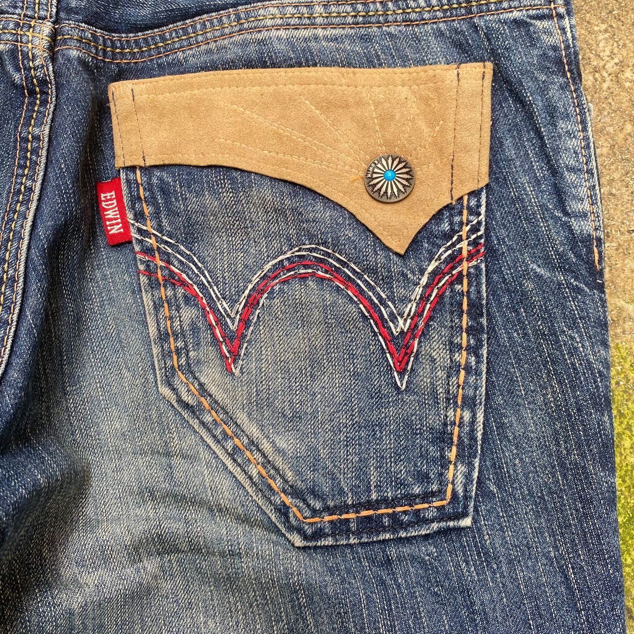 Edwin Vintage Edwin Exclusive Vintage Distressed Denim Size US 31 - 11 Thumbnail