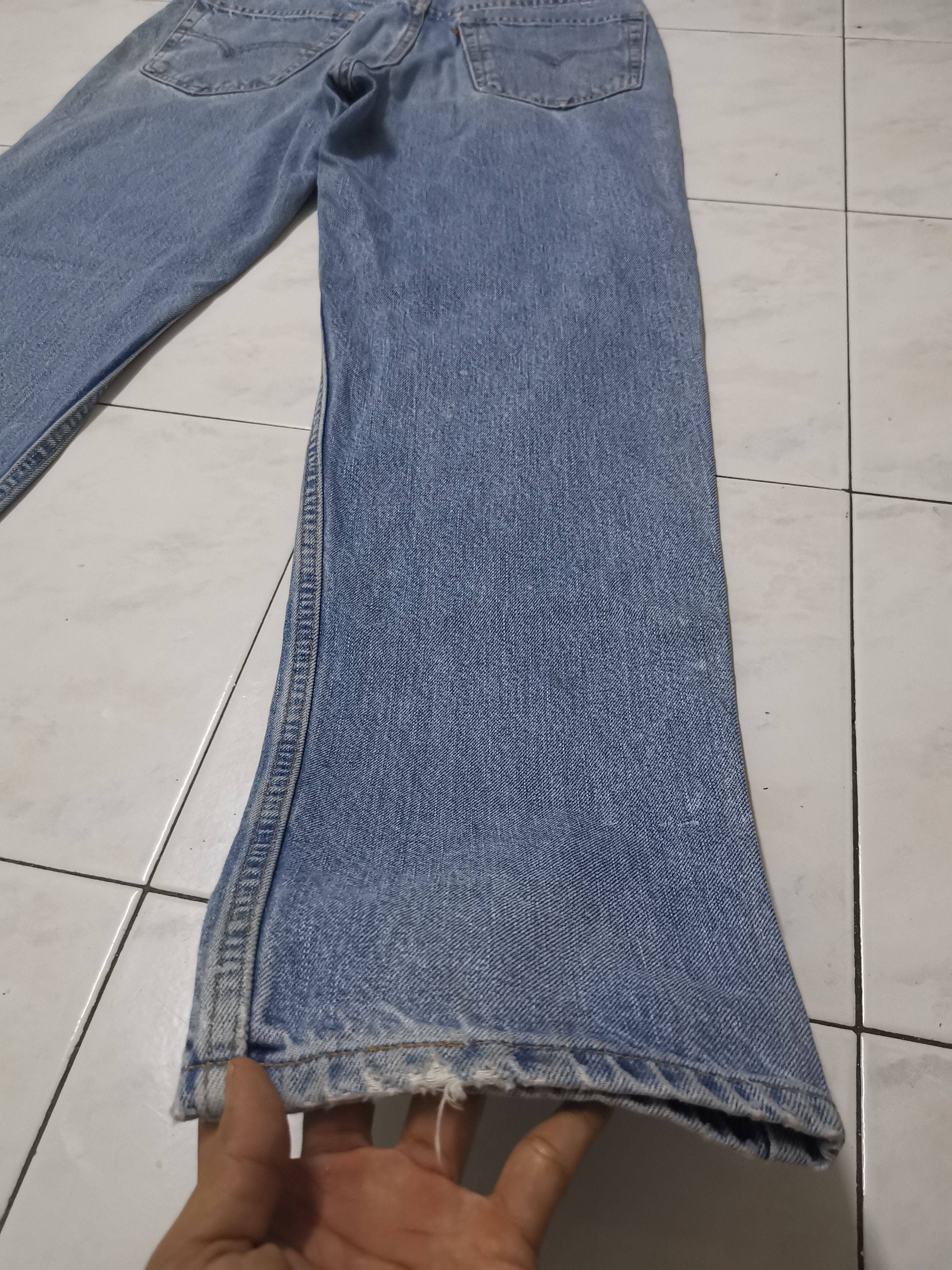 If Six Was Nine Vintage Levis 550 Light blue jeans Size US 32 / EU 48 - 5 Thumbnail